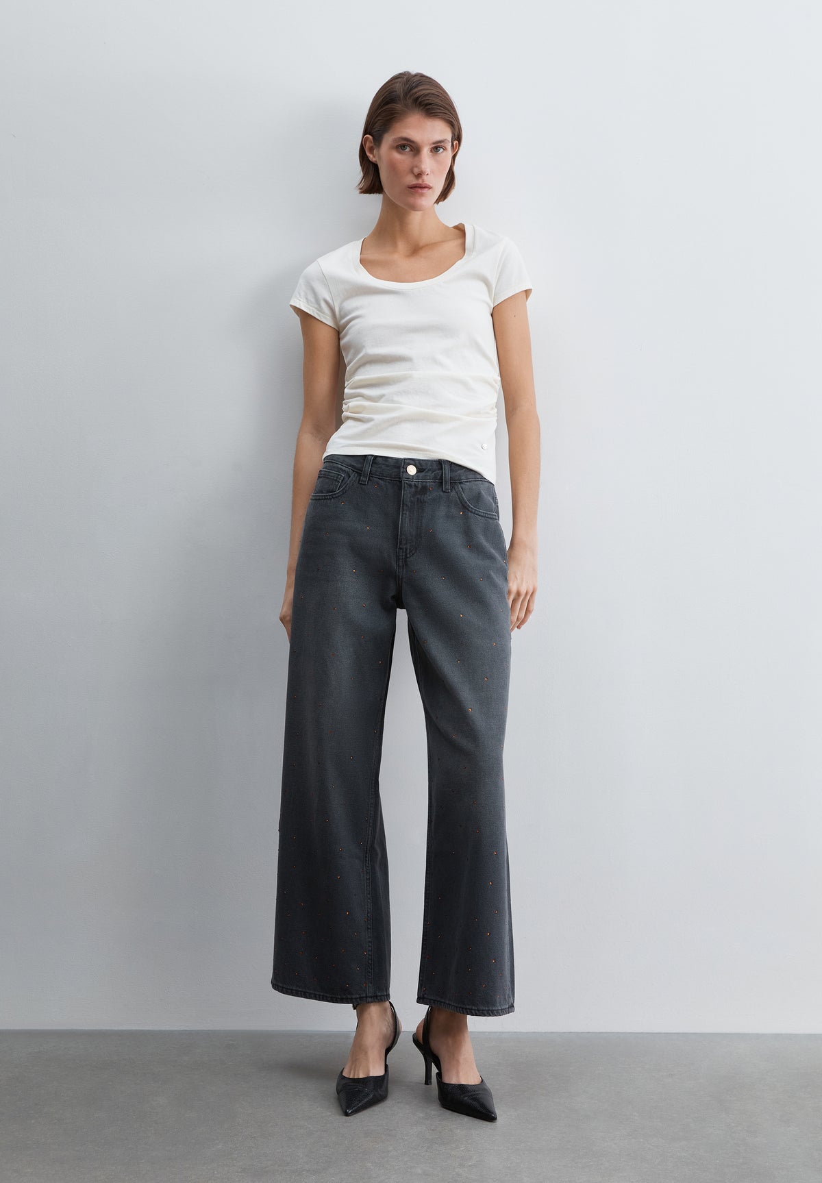 SCSTRASS DENIM PANT