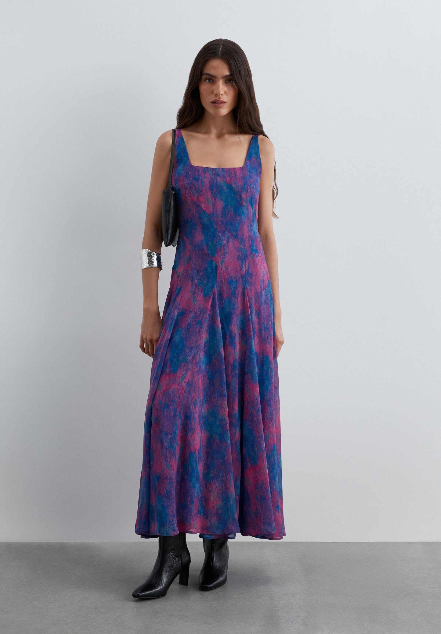 VESTIDO FLUIDO ESTAMPADO