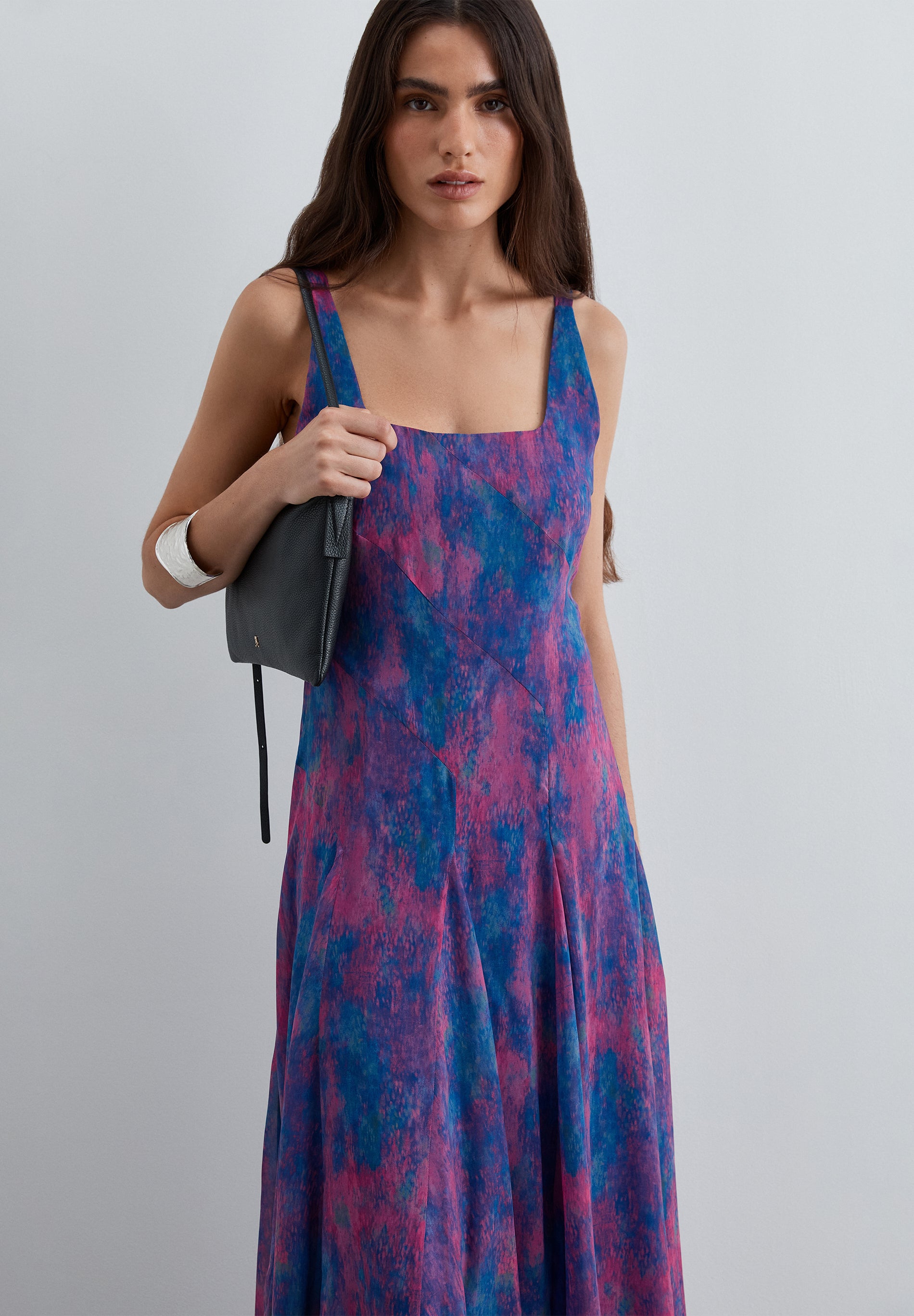 VESTIDO FLUIDO ESTAMPADO