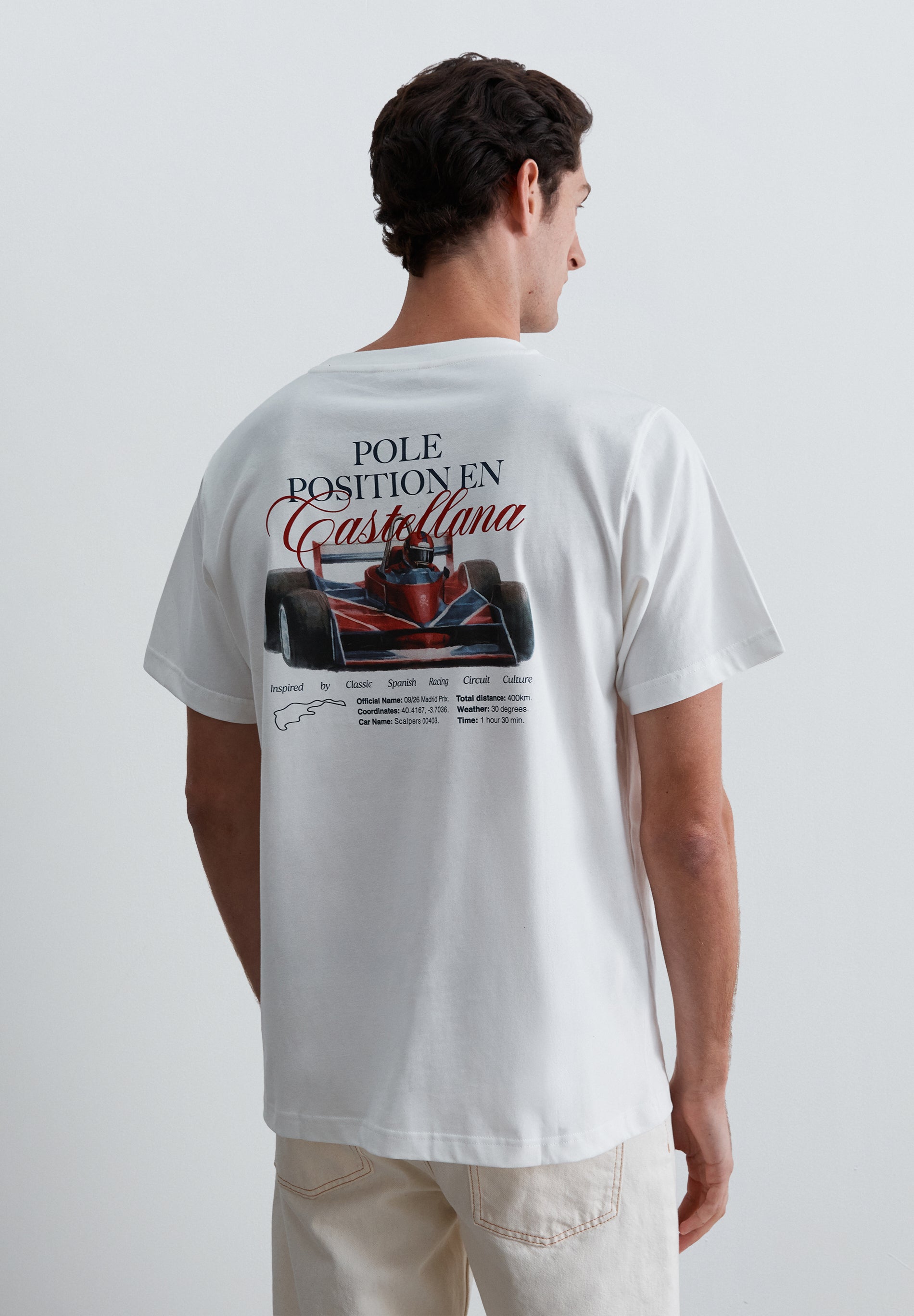 CAMISETA ESTAMPADO POLE POSITION