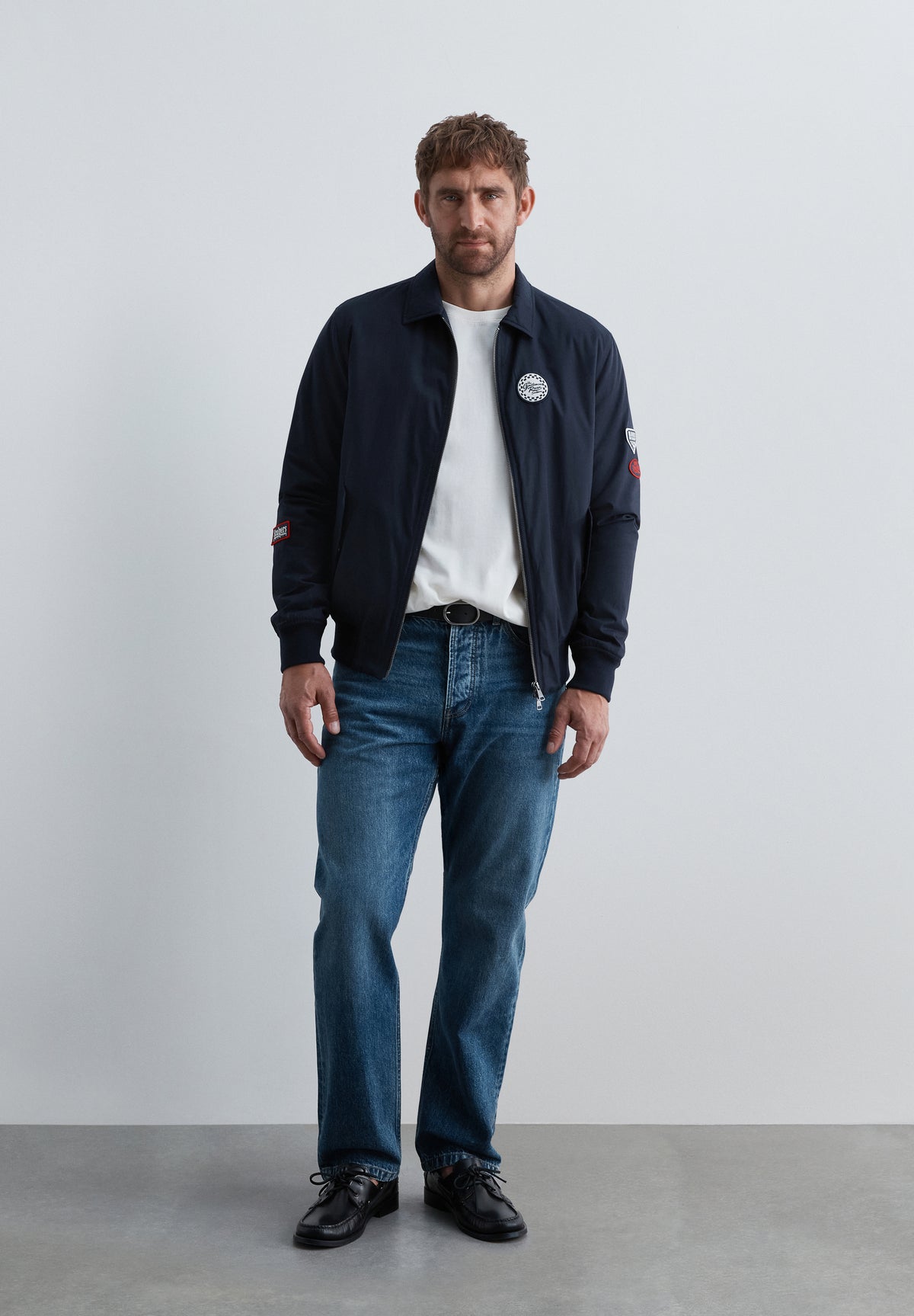 CHAQUETA BOMBER PARCHES