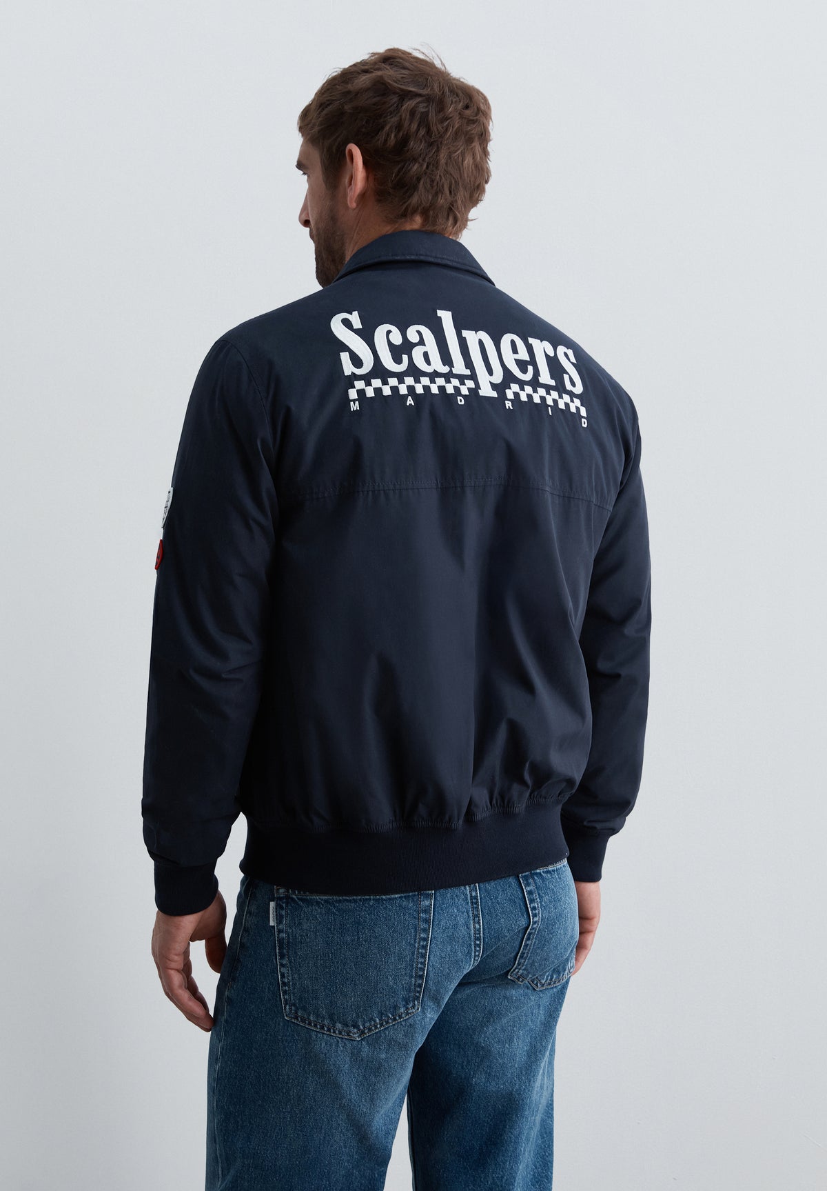 CHAQUETA BOMBER PARCHES