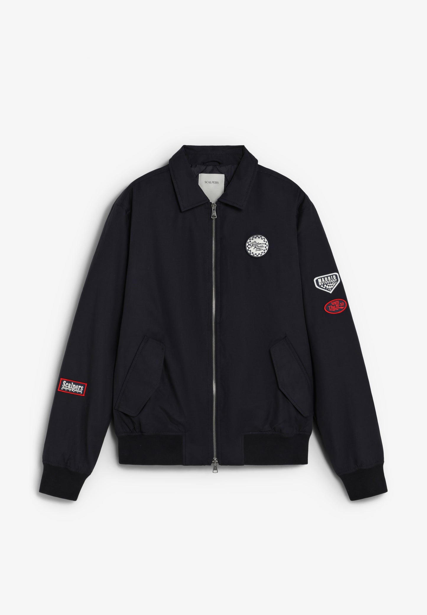 CHAQUETA BOMBER PARCHES