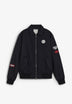 CHAQUETA BOMBER PARCHES