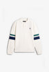 FRED PERRY | TIPPED SLEEVE COLLARED SWEAT