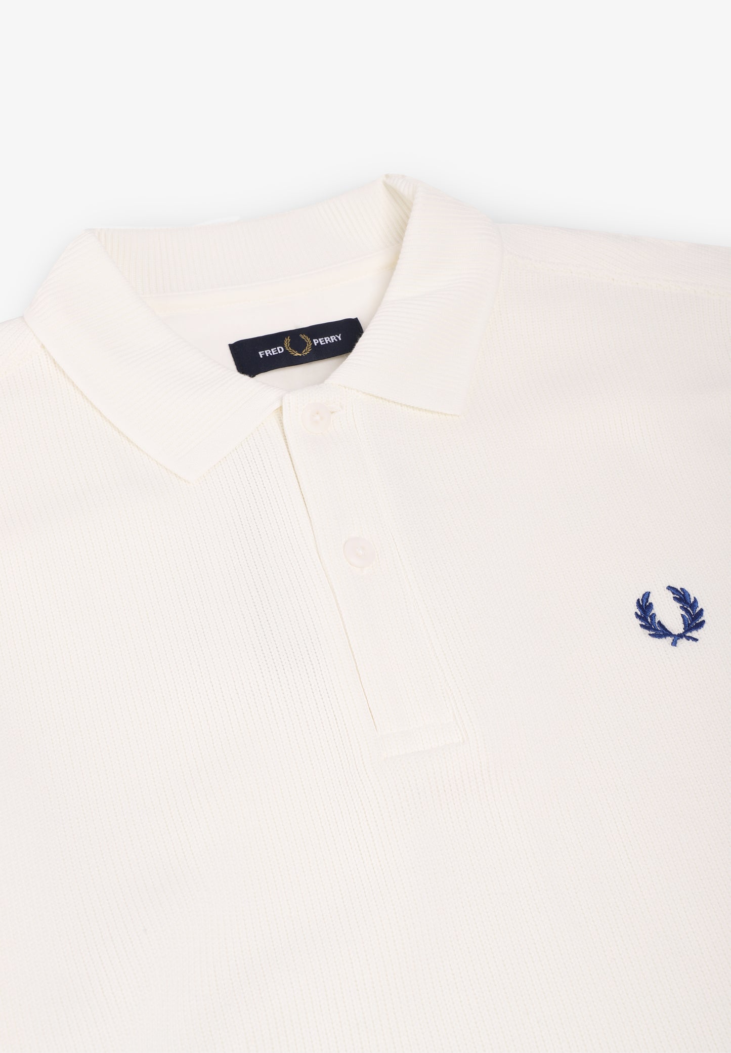 FRED PERRY | TIPPED SLEEVE COLLARED SWEAT