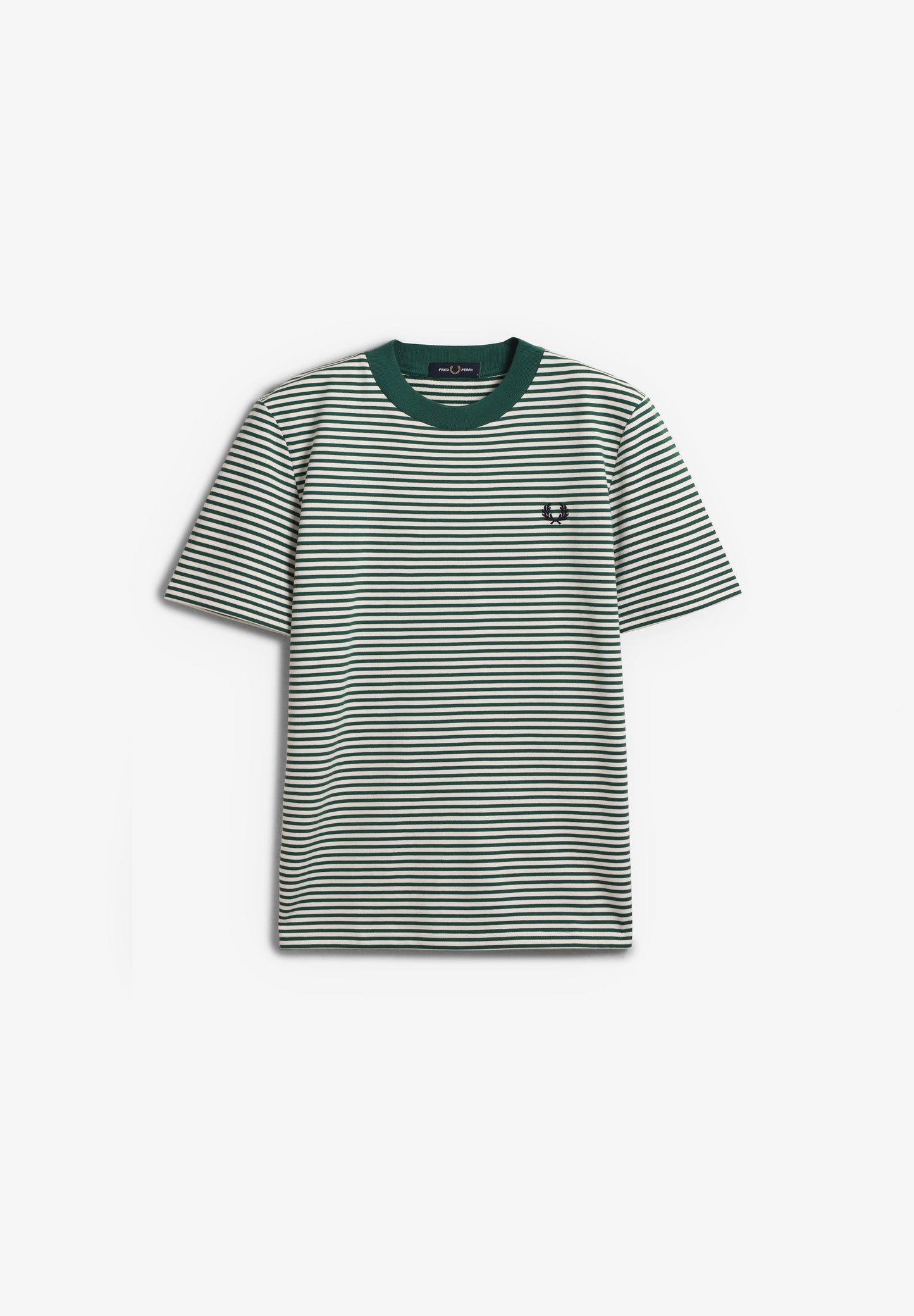 FRED PERRY | FINE STRIPE HEAVY WEIGHT TEE