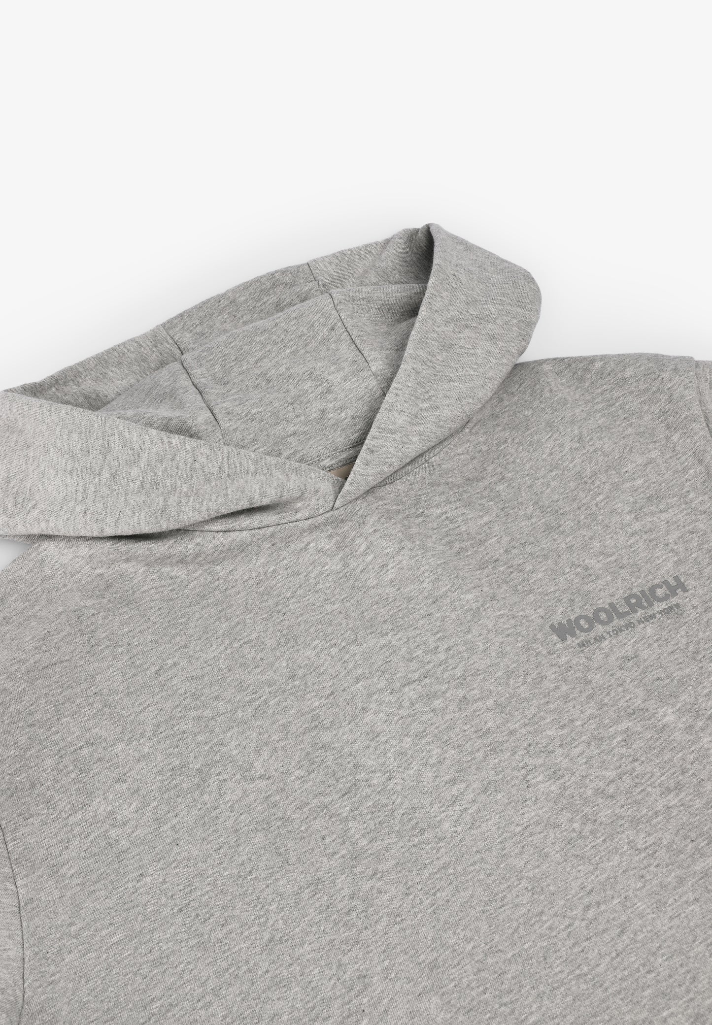 WOOLRICH | SUDADERA CON CAPUCHA MACRO LOGO