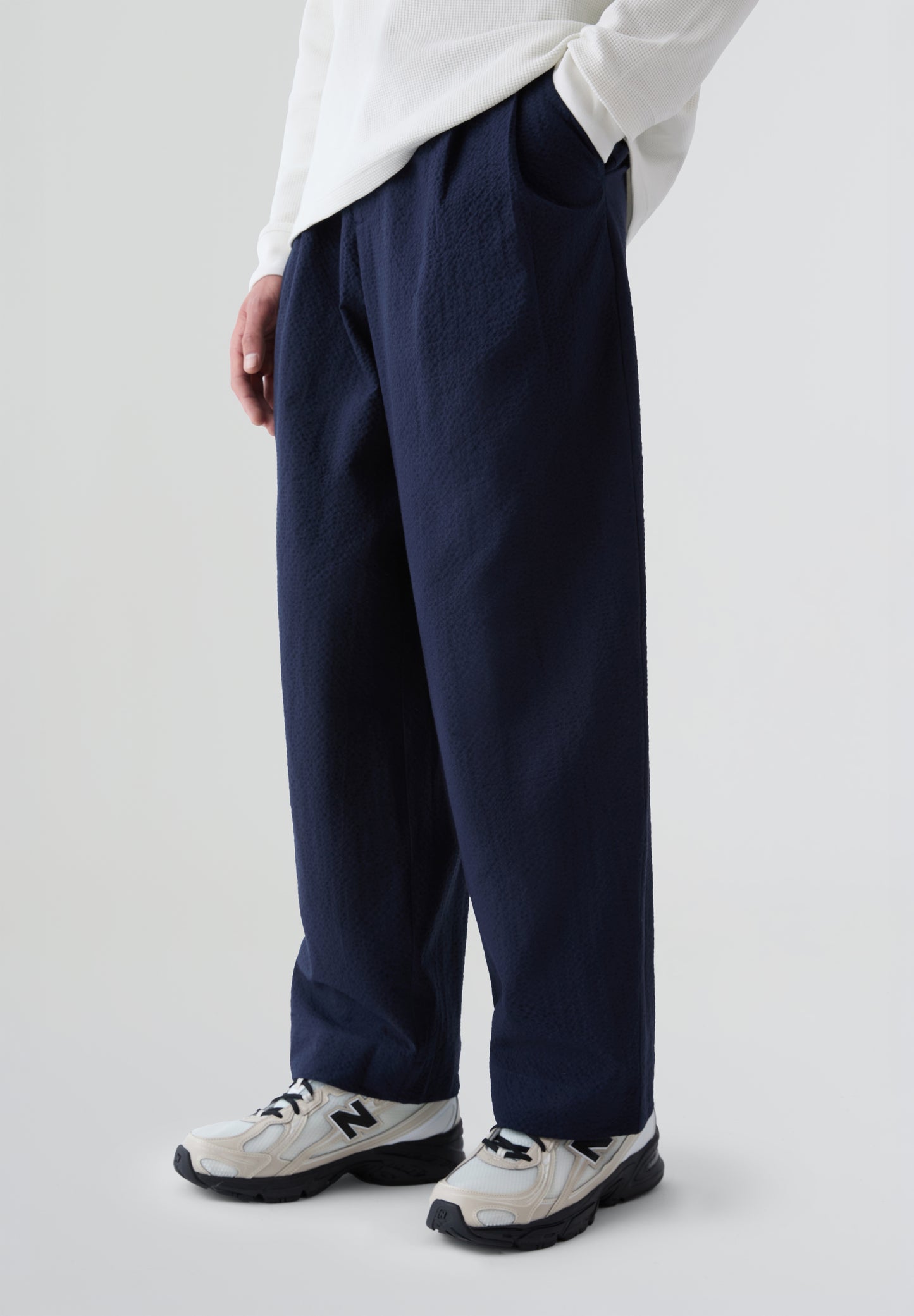 UNFEIGNED | PANTALÓN CITY SEERSUCKER