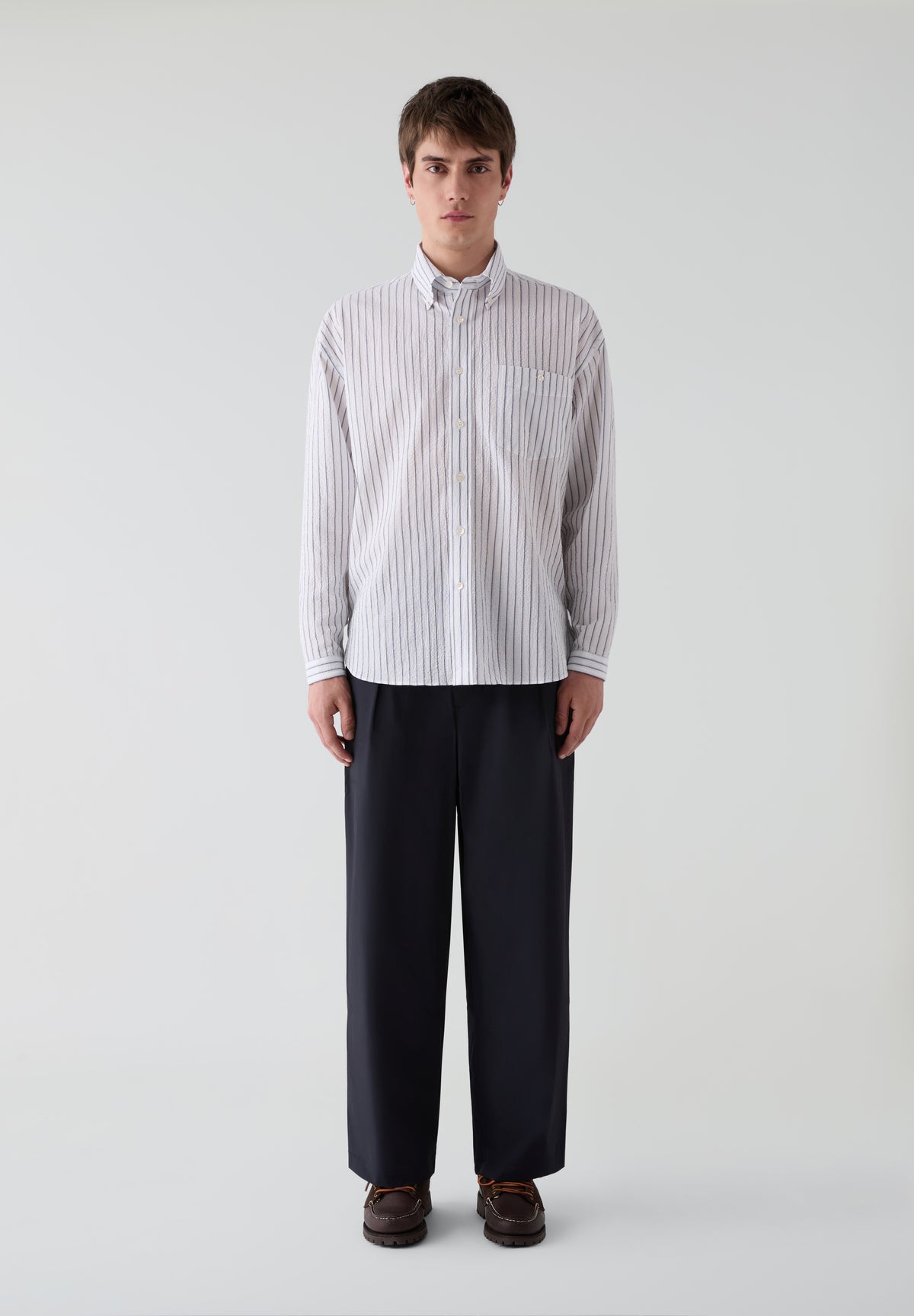 UNFEIGNED | CAMISA BAGGY SEERSUCKER
