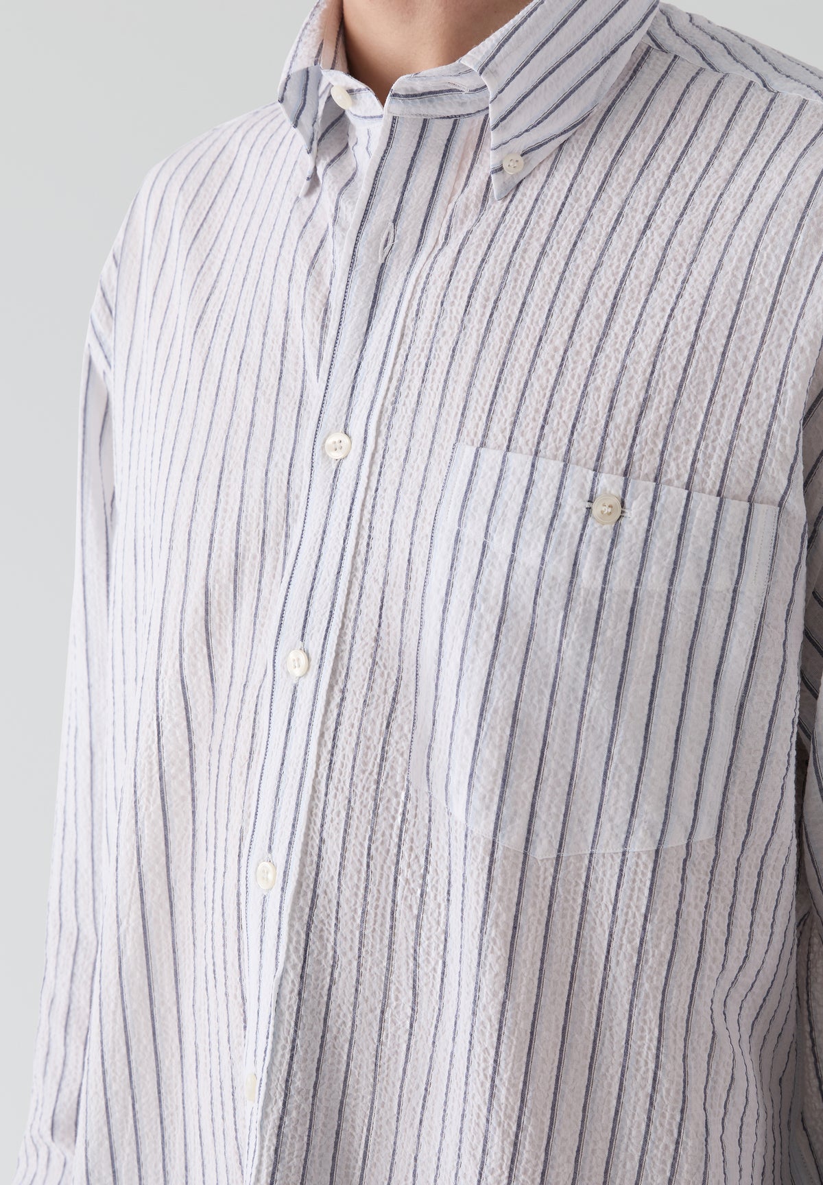 UNFEIGNED | CAMISA BAGGY SEERSUCKER
