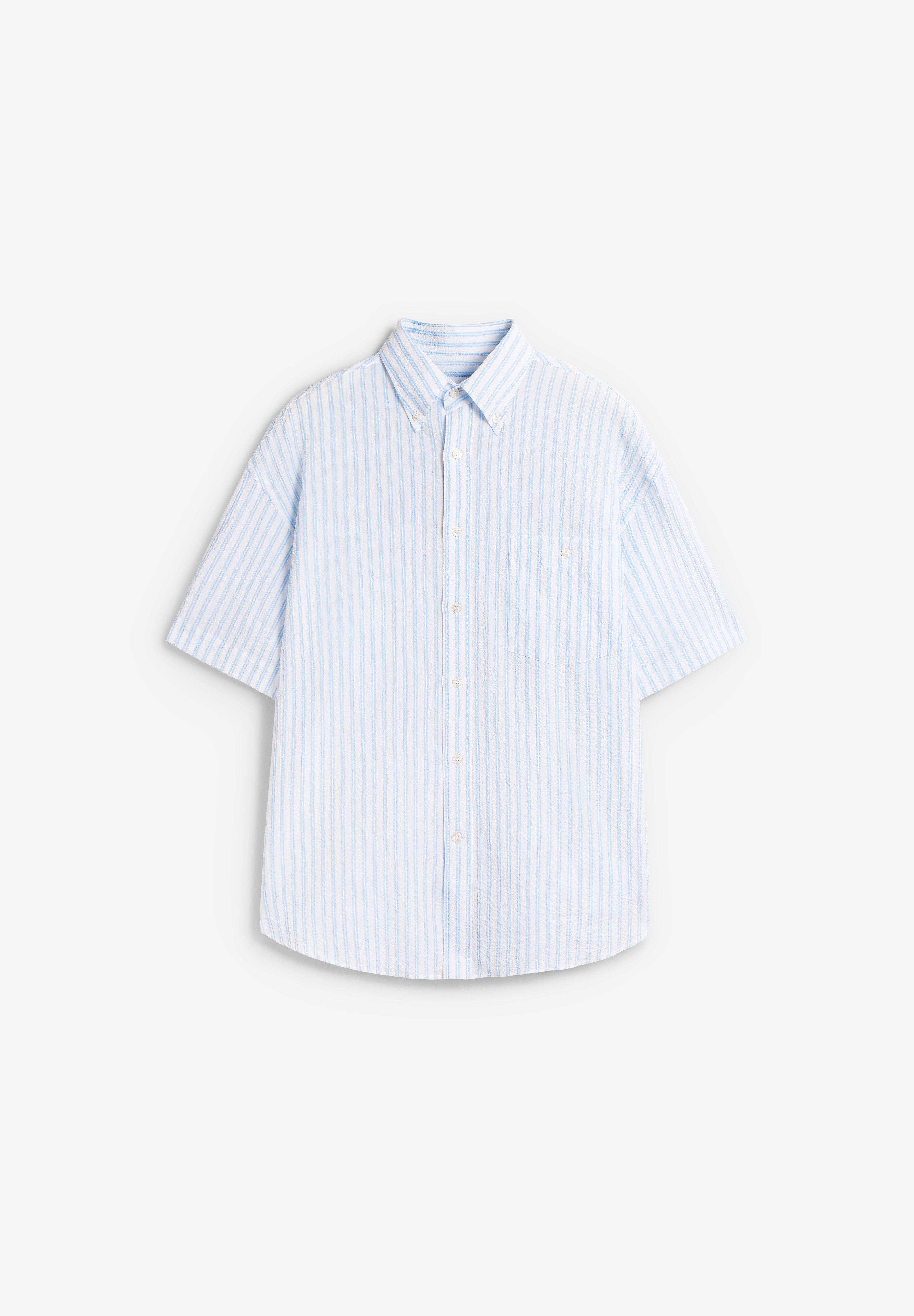UNFEIGNED | CAMISA BAGGY SEERSUCKER