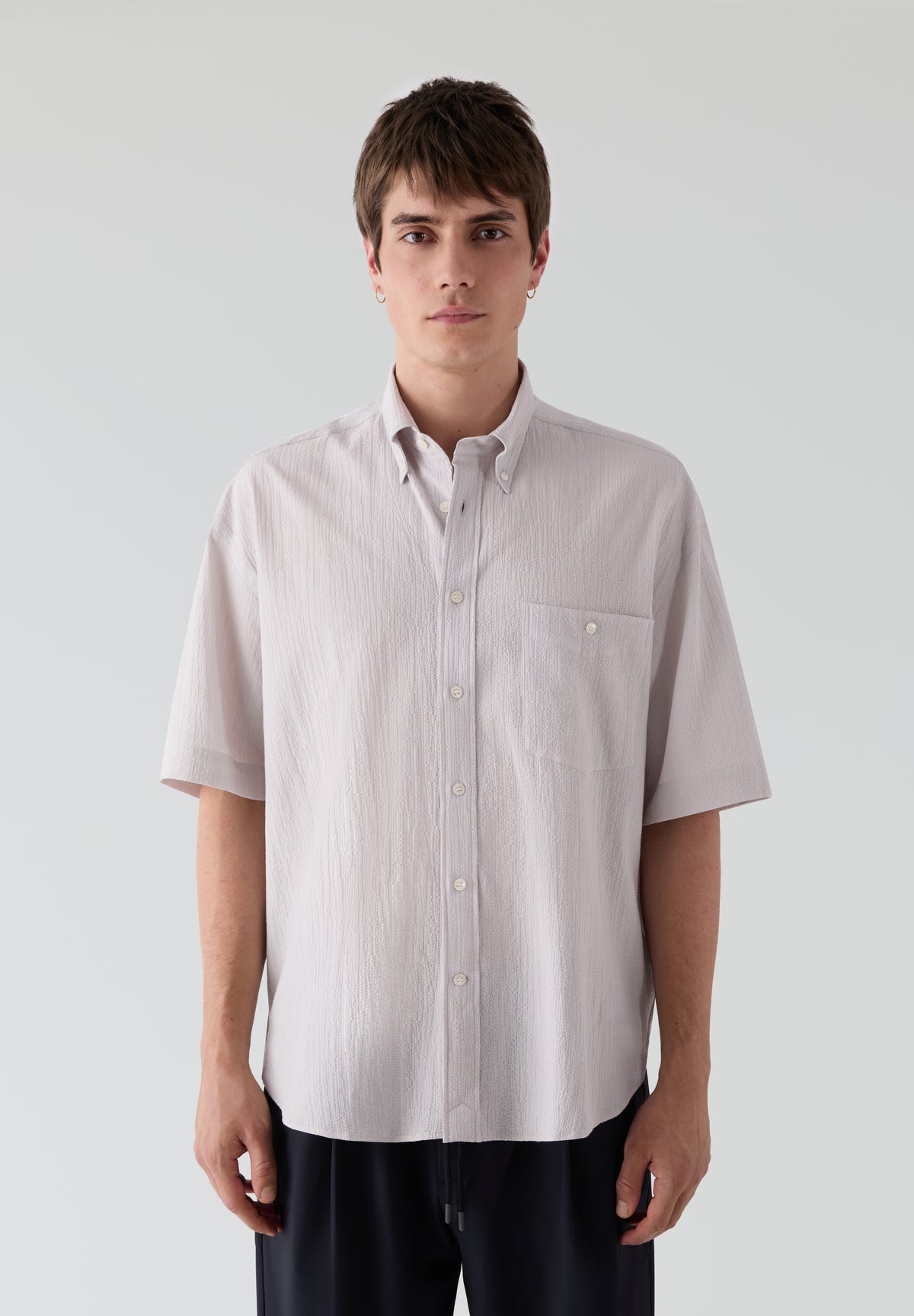 UNFEIGNED | CAMISA BAGGY SEERSUCKER