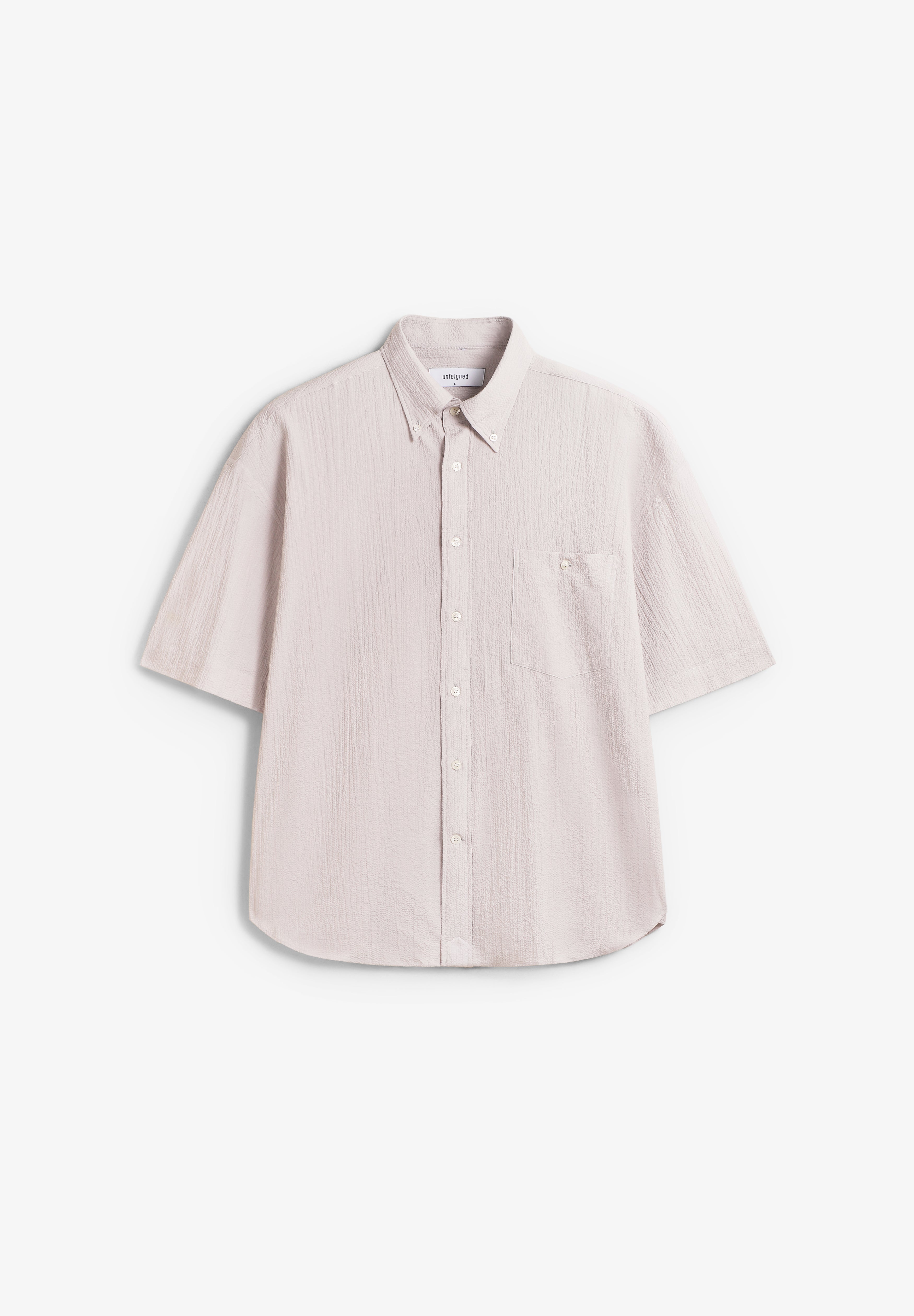 UNFEIGNED | CAMISA BAGGY SEERSUCKER