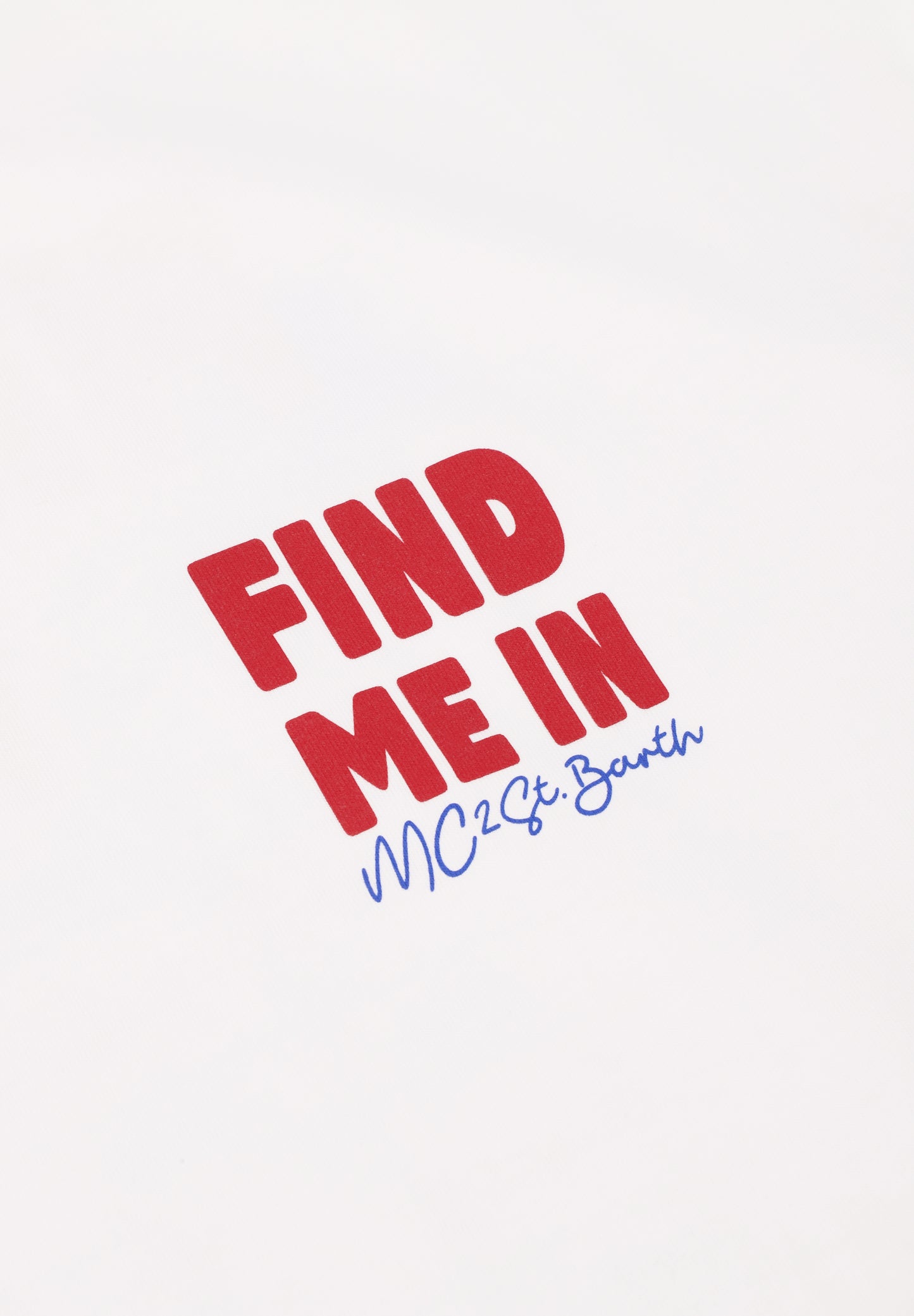 MC2 SAINT BARTH | CAMISETA FIND VACATION