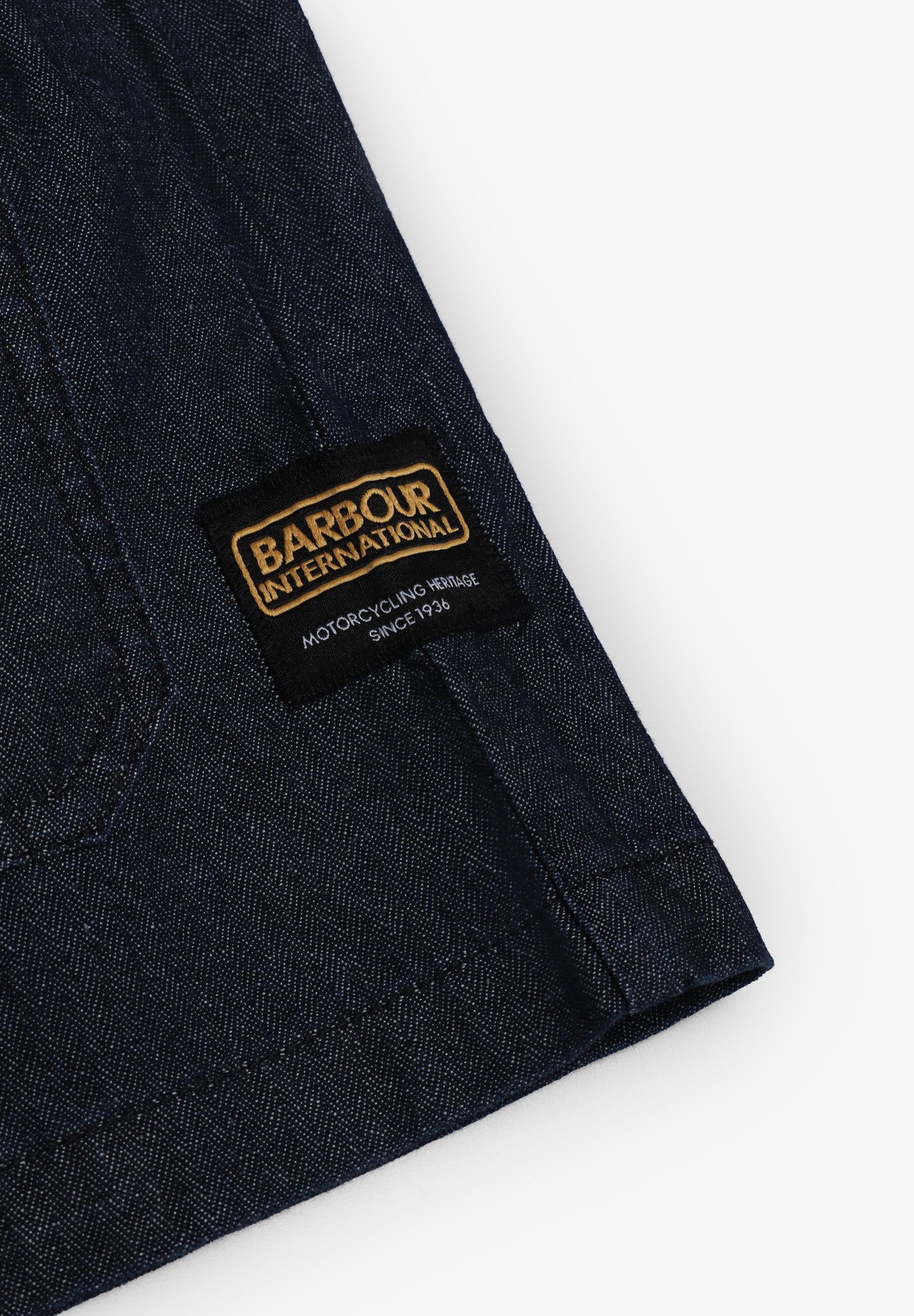 BARBOUR INTERNATIONAL | SOBRECAMISA DENIM PILIGAN HERRINGBONE