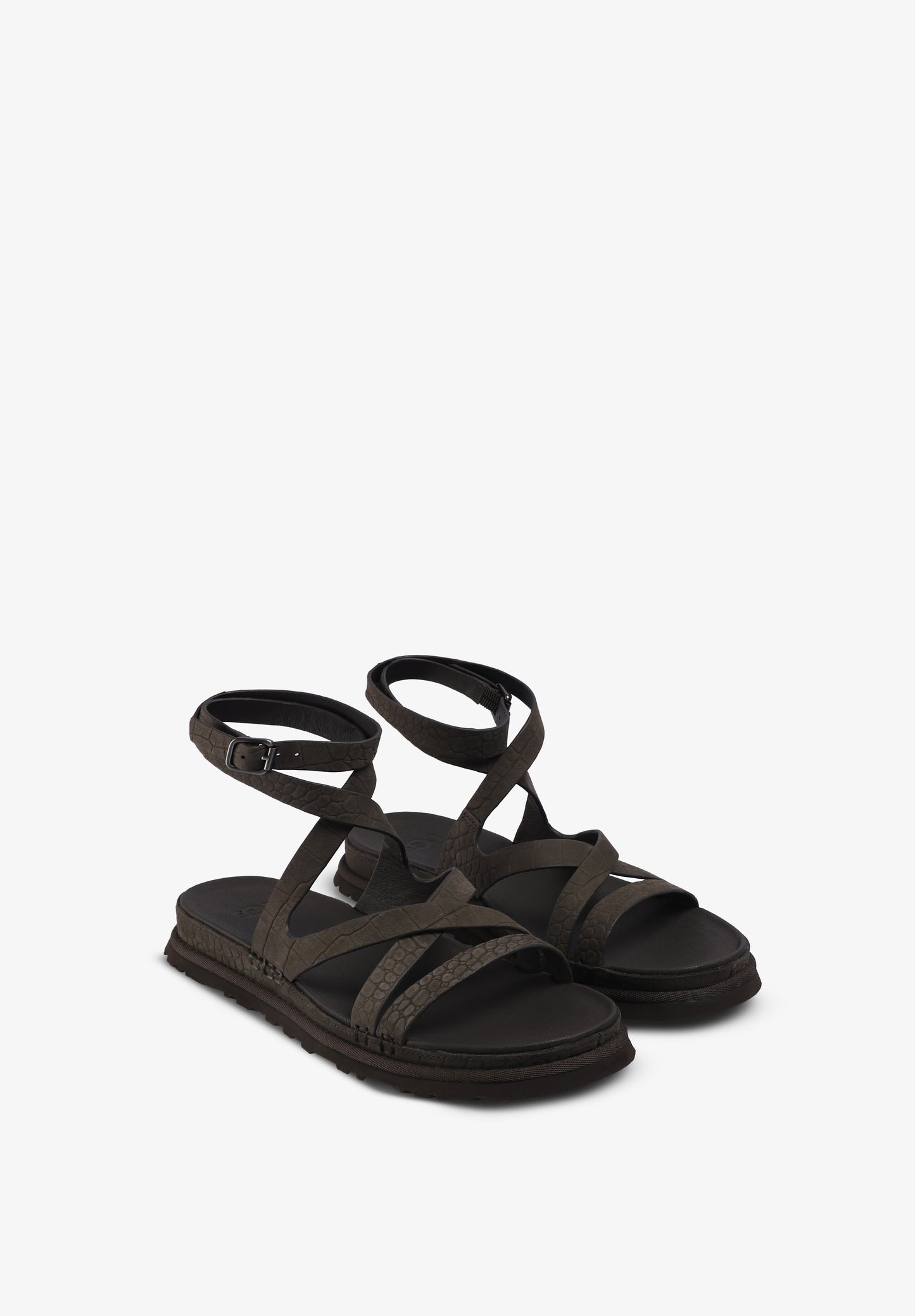 UGG | SANDALIAS GOLDENGAZE EMBOSSED ANKLE WRAP