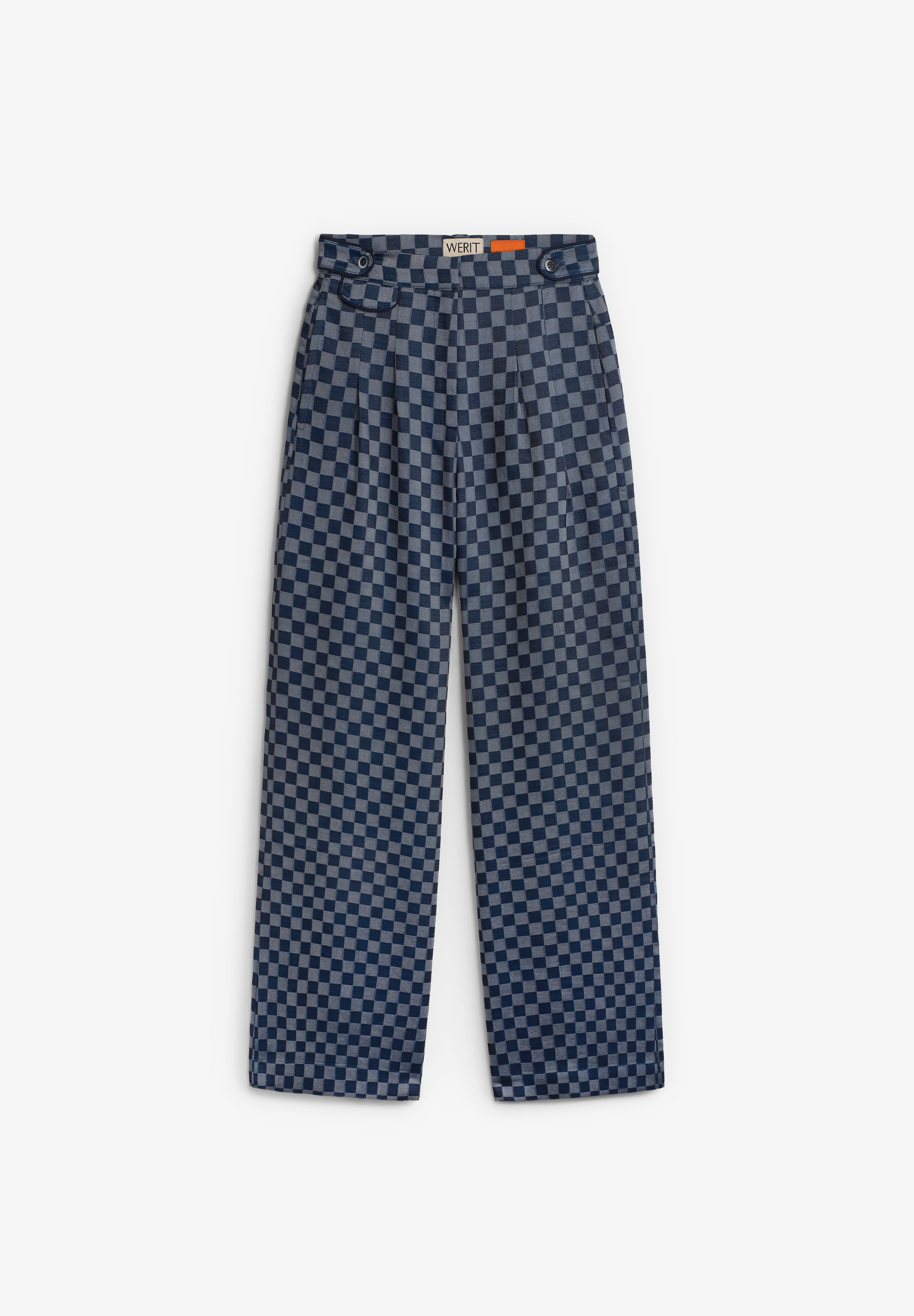 WERIT | PANTALÓN DENIM CHECK