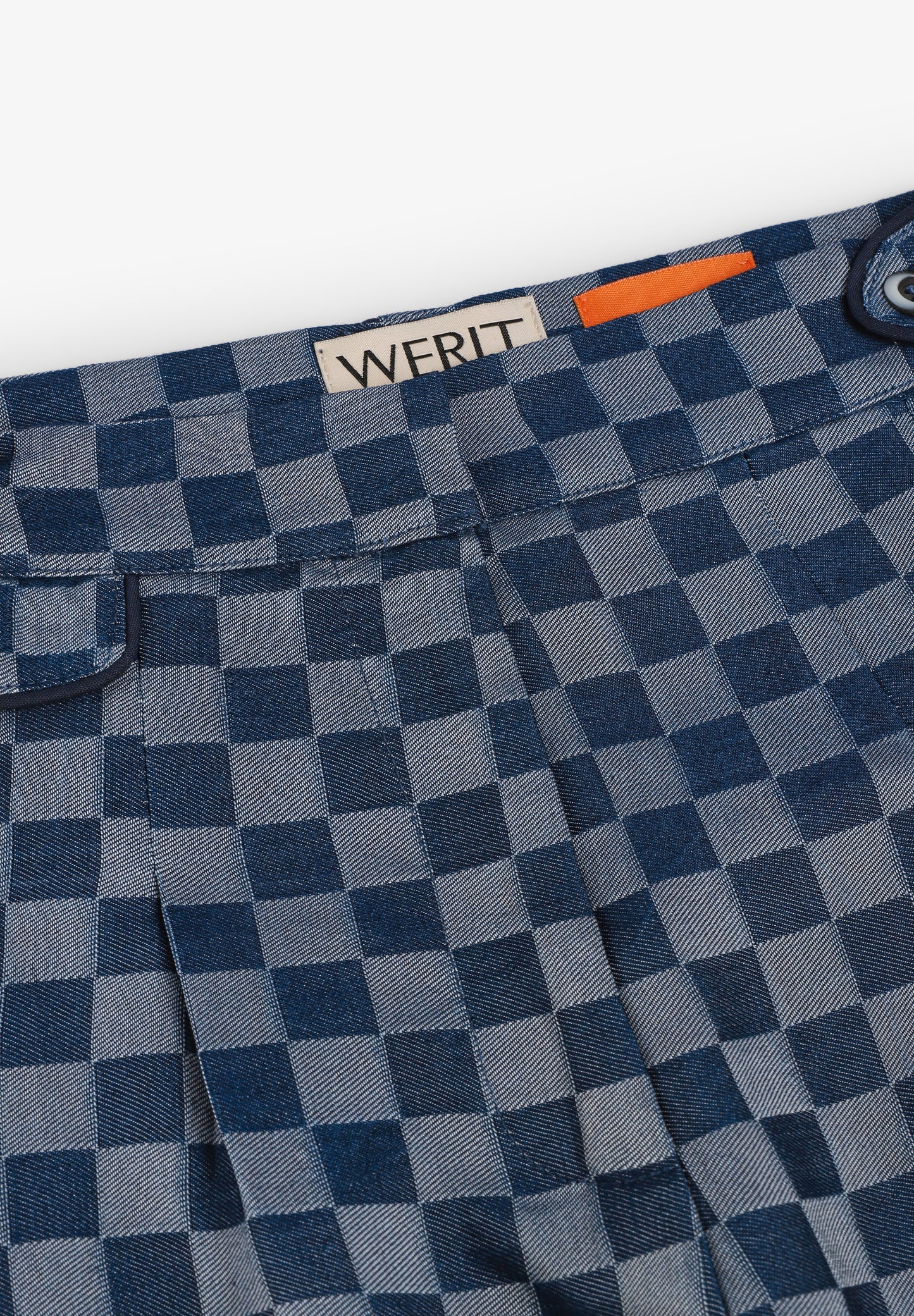 WERIT | PANTALÓN DENIM CHECK