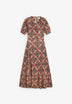 BABBAKI | VESTIDO ARLES KALEIDOSCOPIC