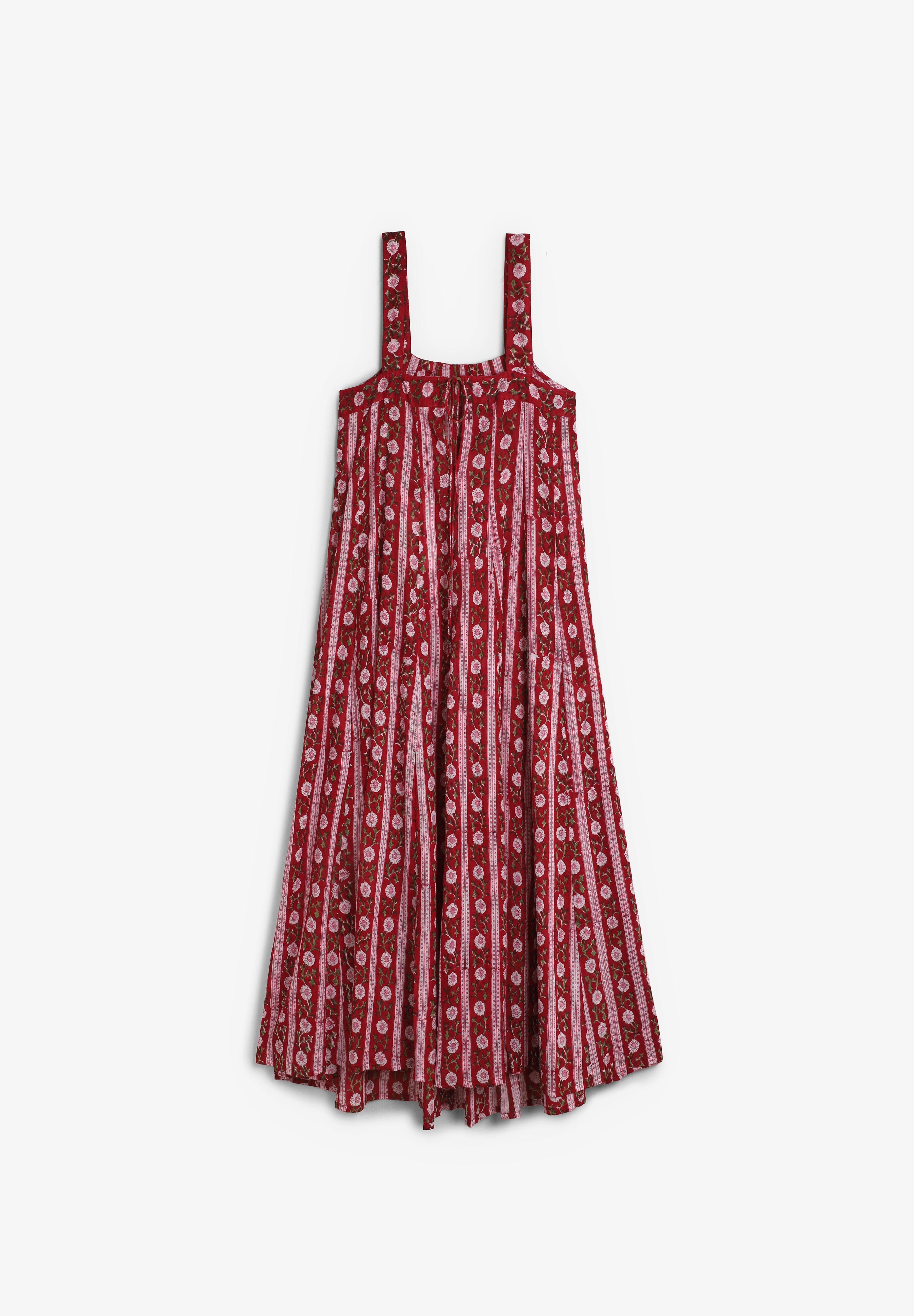 BABBAKI | VESTIDO PANELES RUBY FLORA