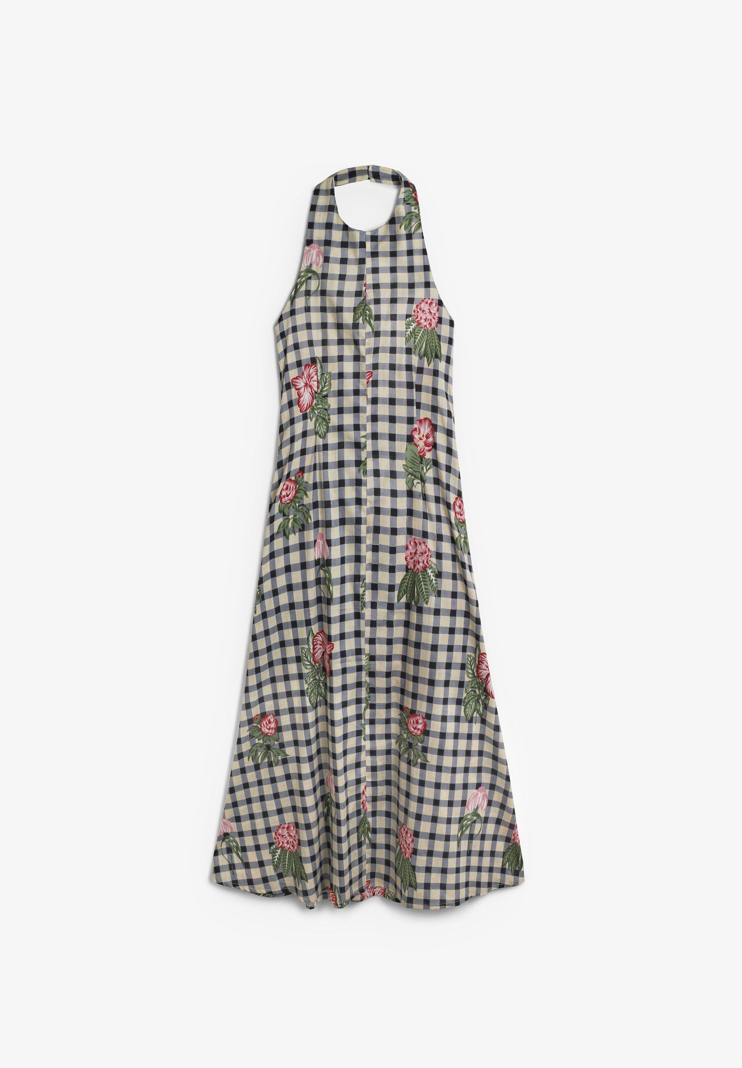 BABBAKI | VESTIDO HALTER VICHY