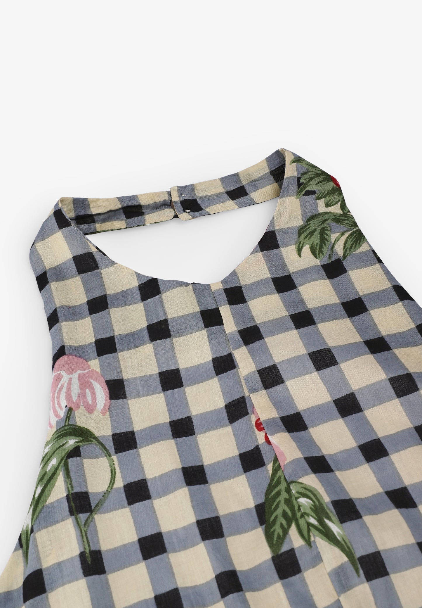 BABBAKI | VESTIDO HALTER VICHY