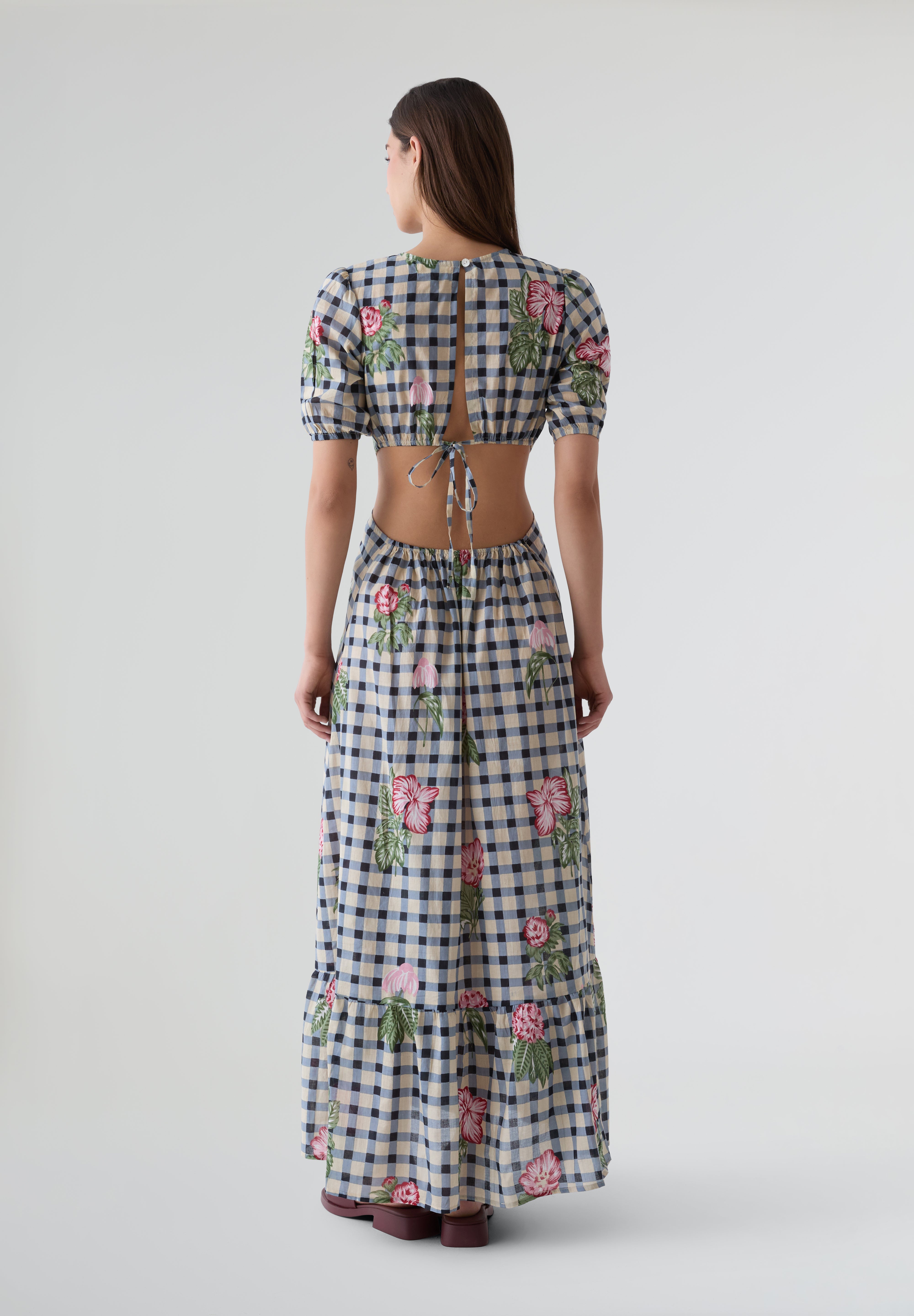 BABBAKI | VESTIDO ARLES VICHY