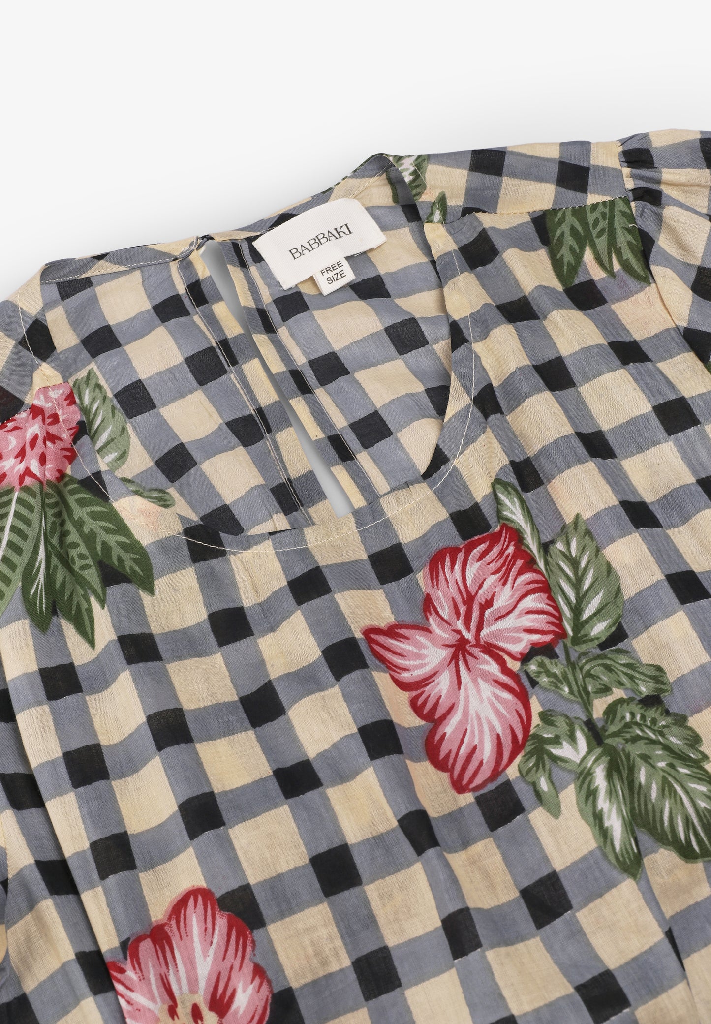 BABBAKI | VESTIDO ARLES VICHY