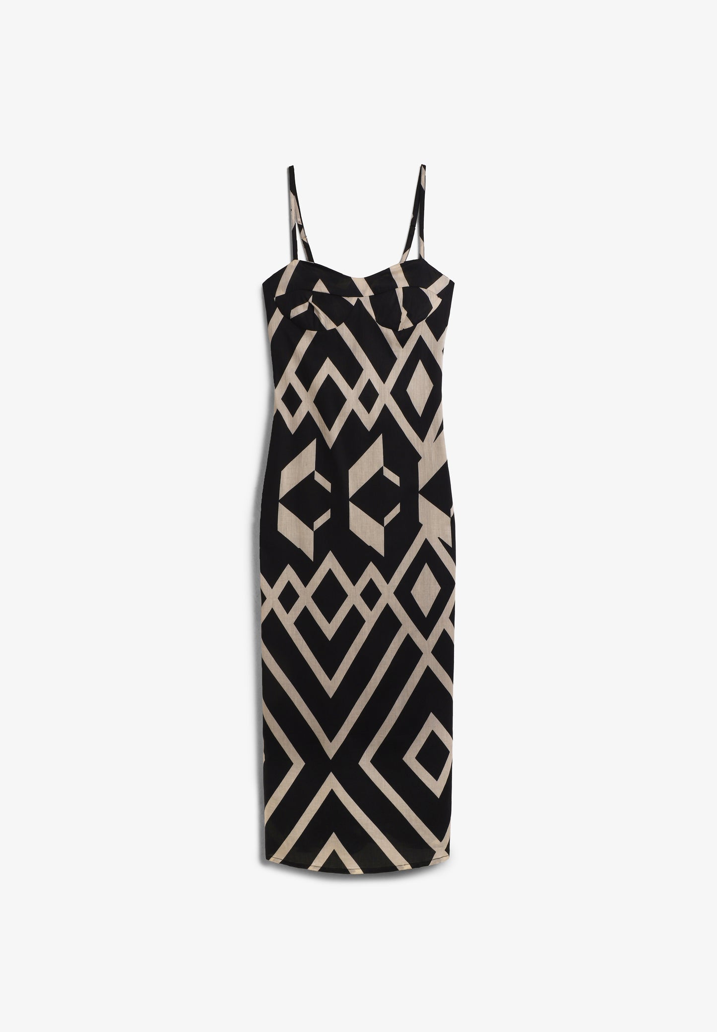 BABBAKI | VESTIDO MIDI NEFER GEO