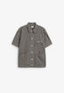 KAPPY | CAMISA GINGHAM CHECK LINEN