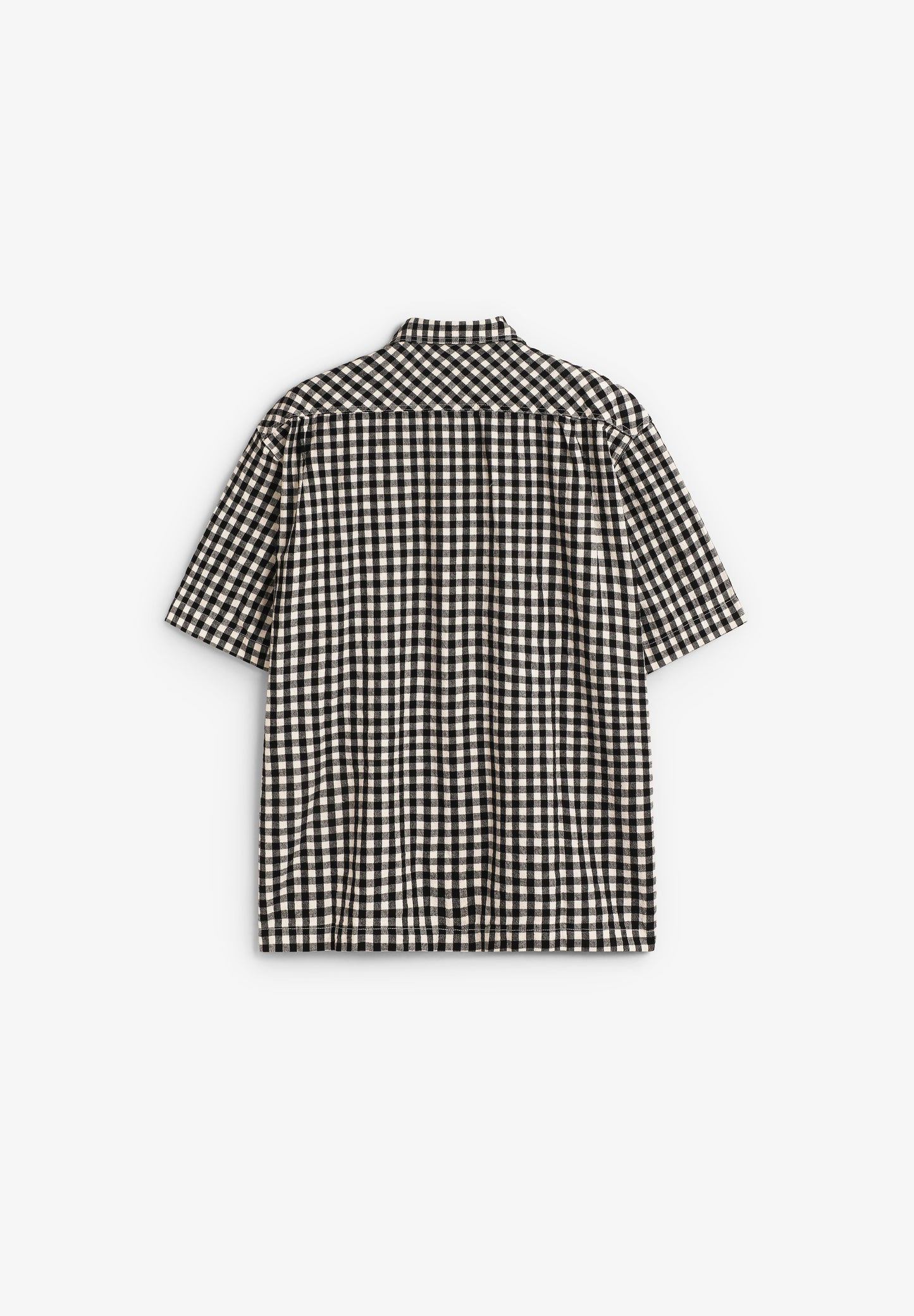 KAPPY | CAMISA GINGHAM CHECK LINEN