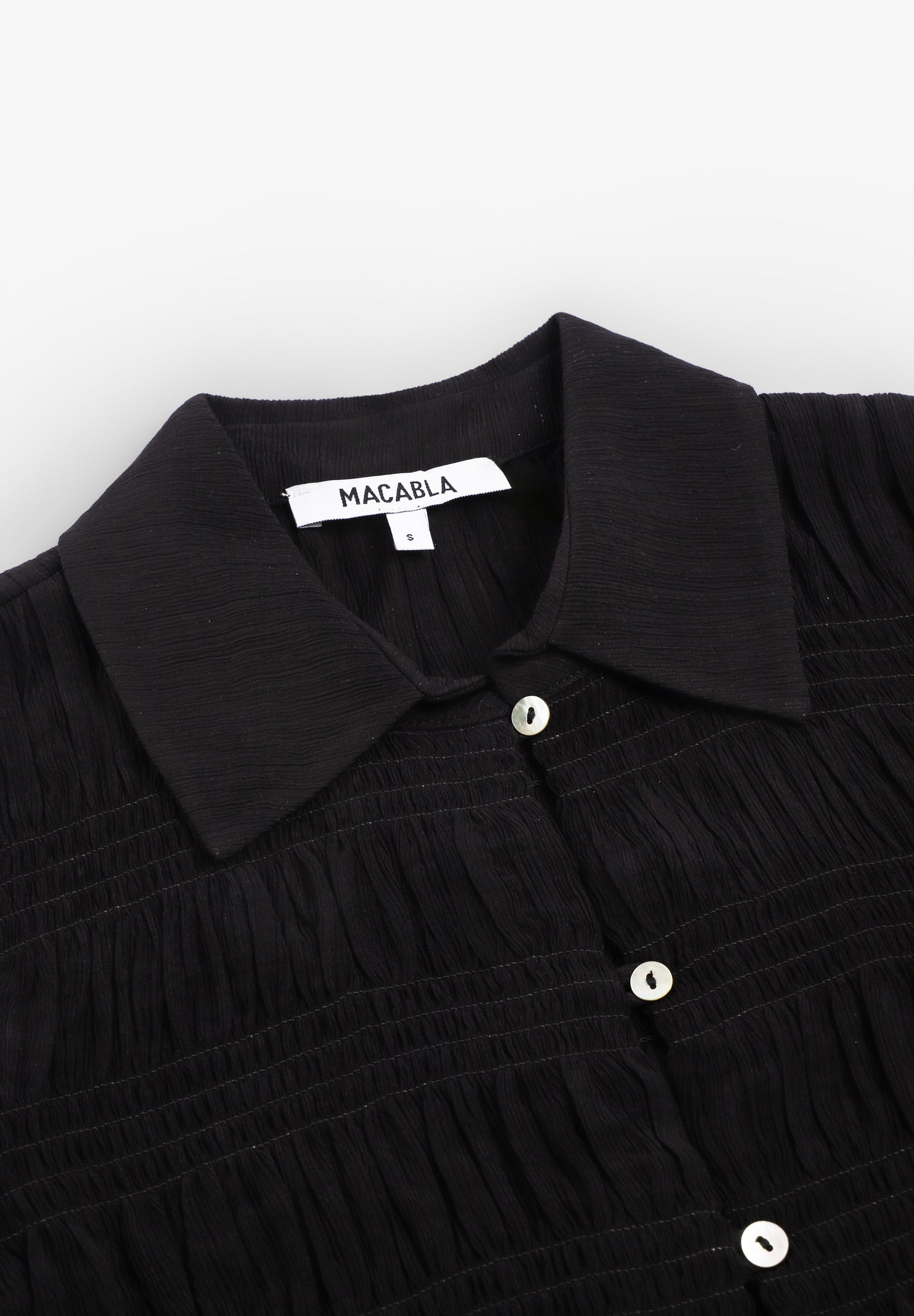 MACABLA | BLUSA ENGOMADA