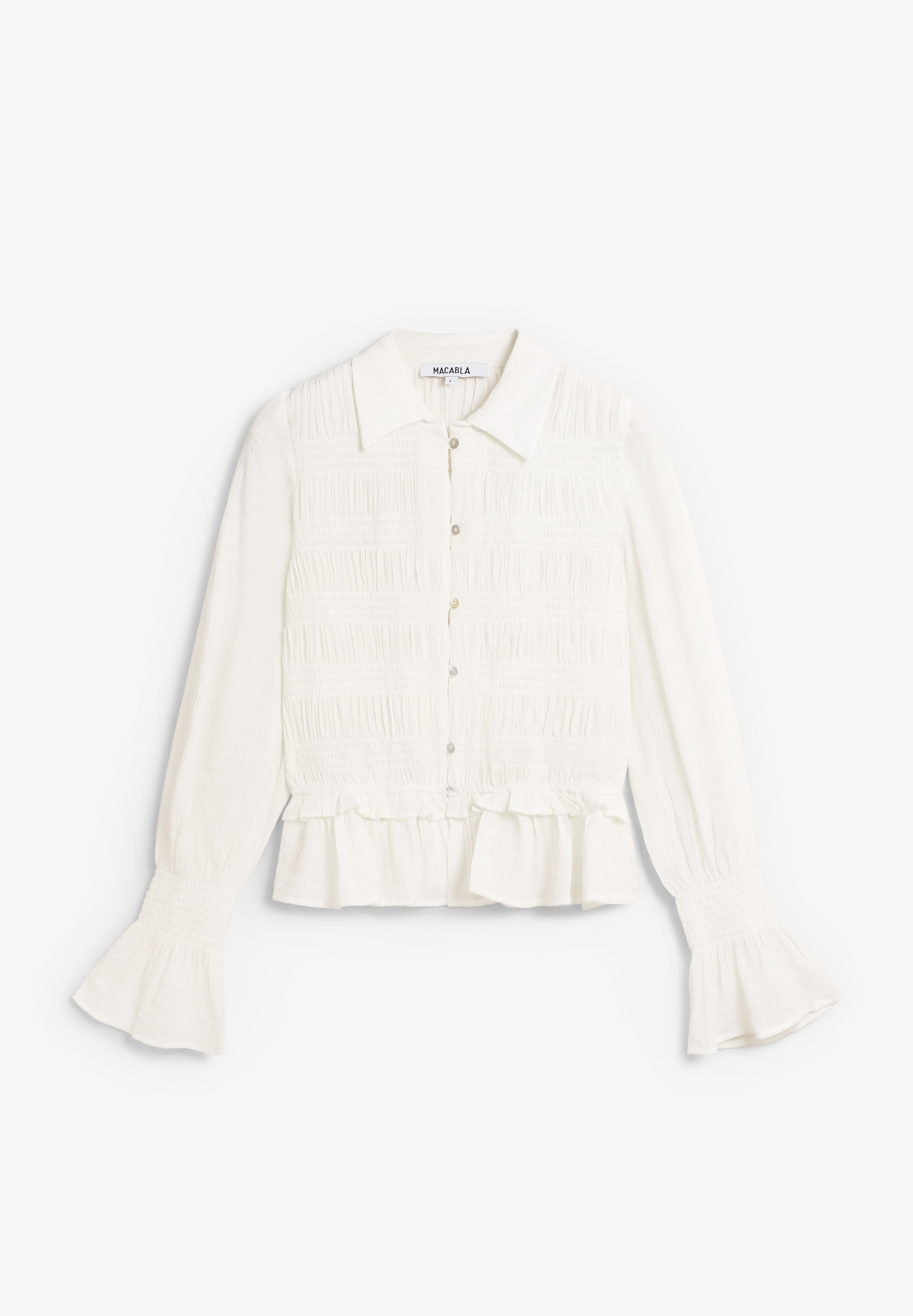 MACABLA | BLUSA ENGOMADA