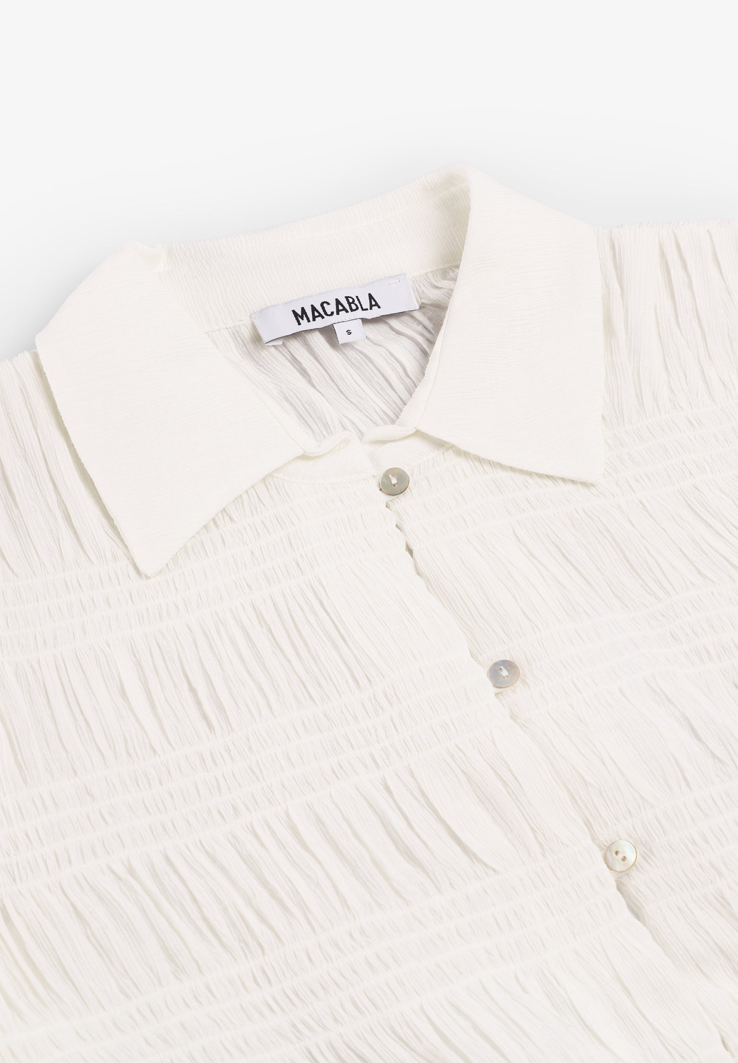 MACABLA | BLUSA ENGOMADA