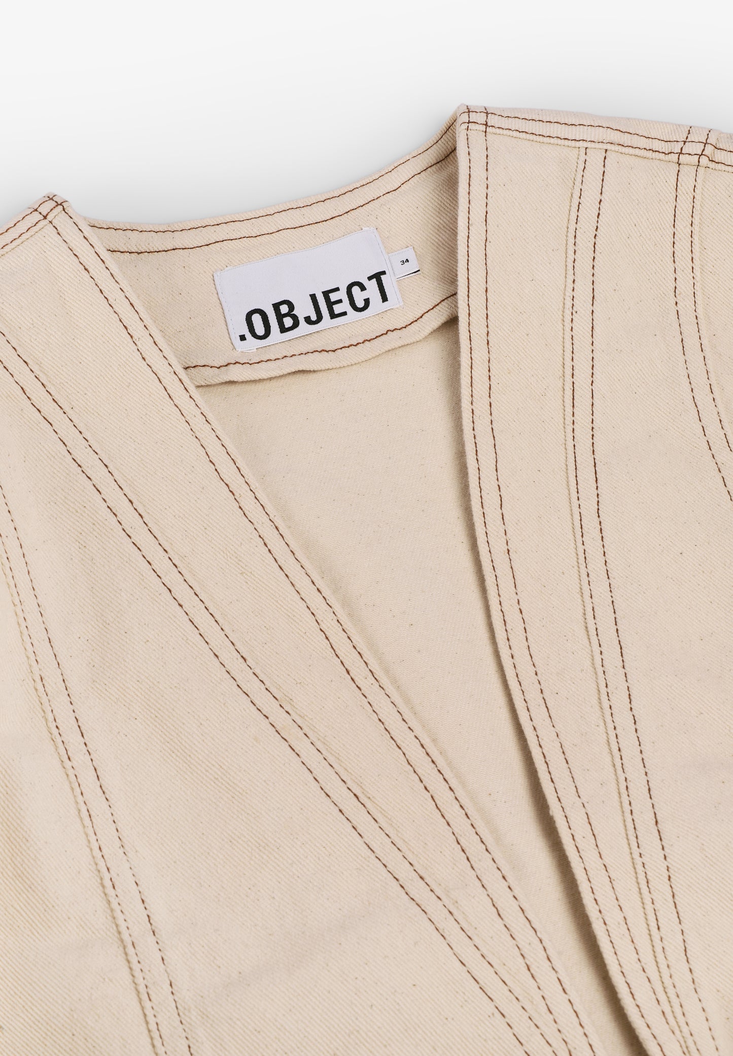 OBJECT | RABEA DENIM TIE JACKET
