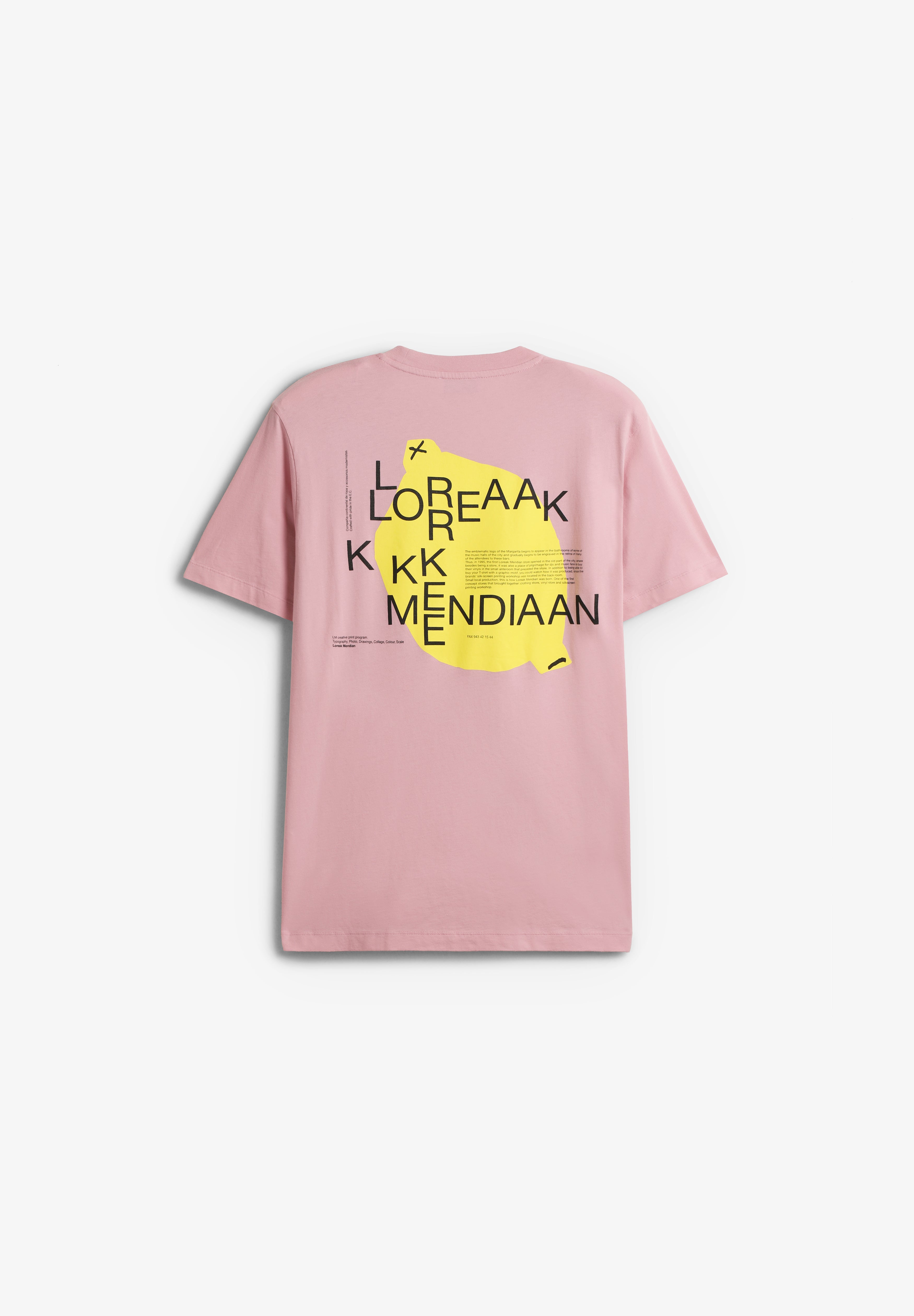 LOREAK MENDIAN | CAMISETA LIMÓN