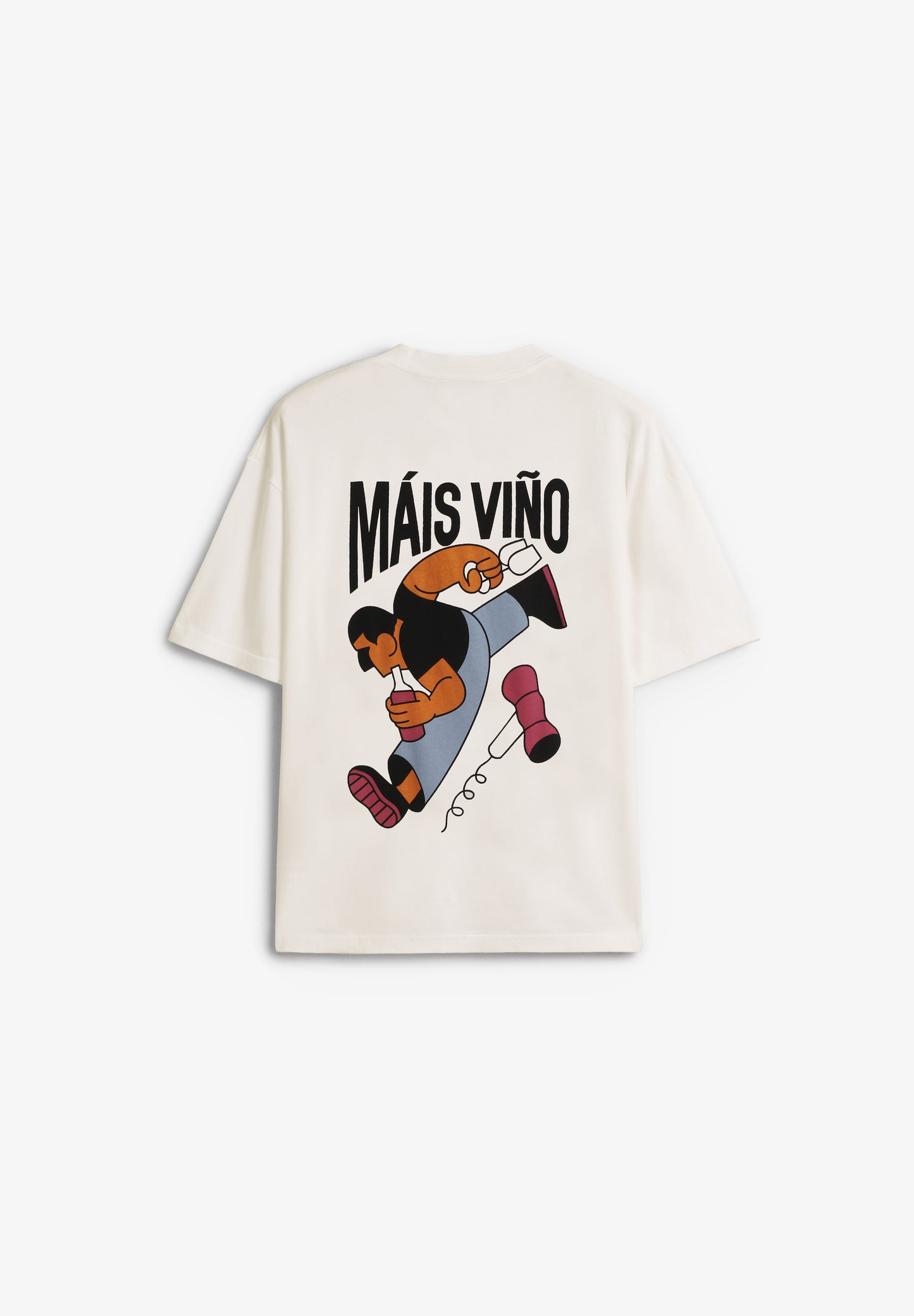 NWHR | CAMISETA MÁIS VIÑO