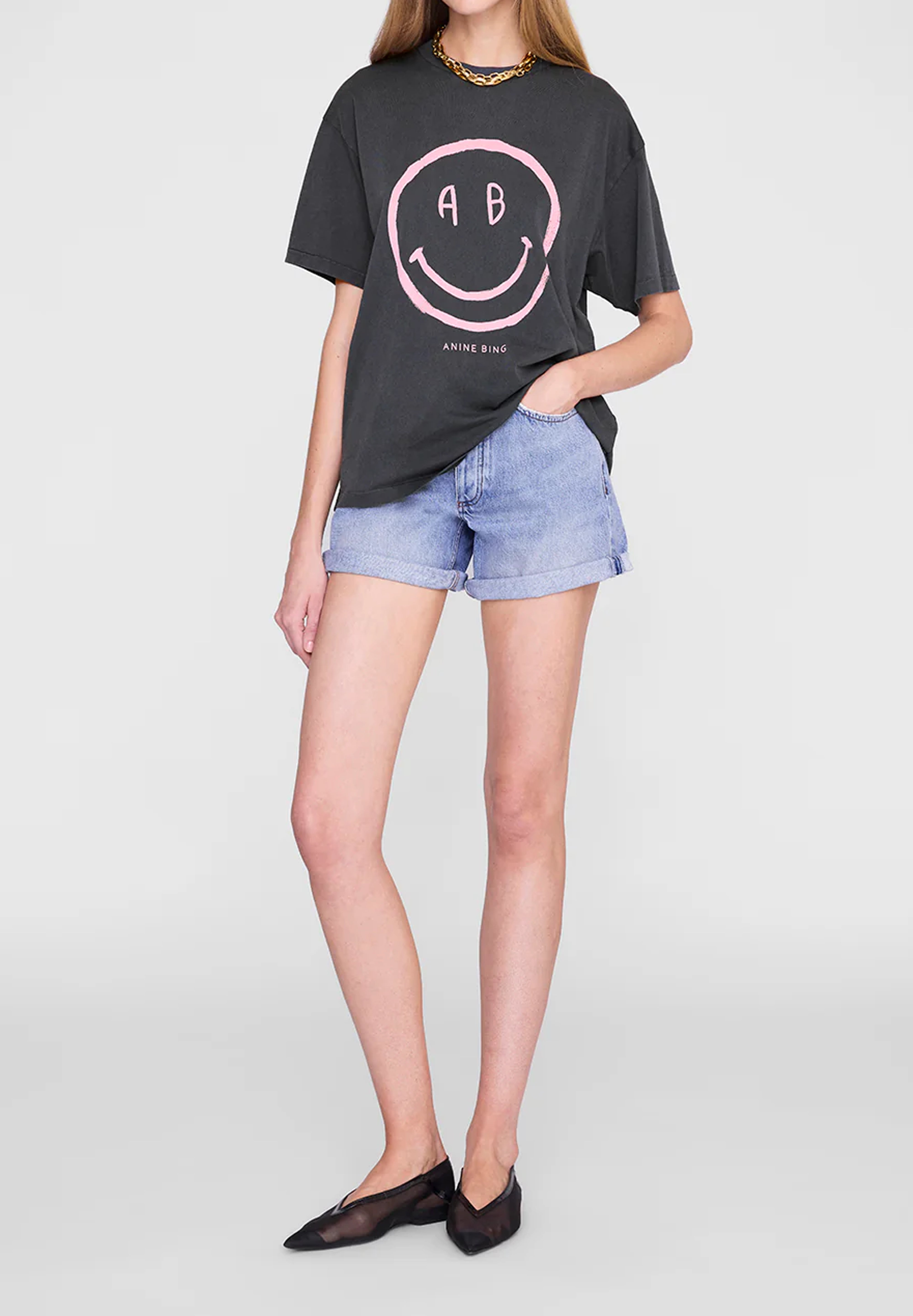 ANINE BING | CADE TEE SMILEY