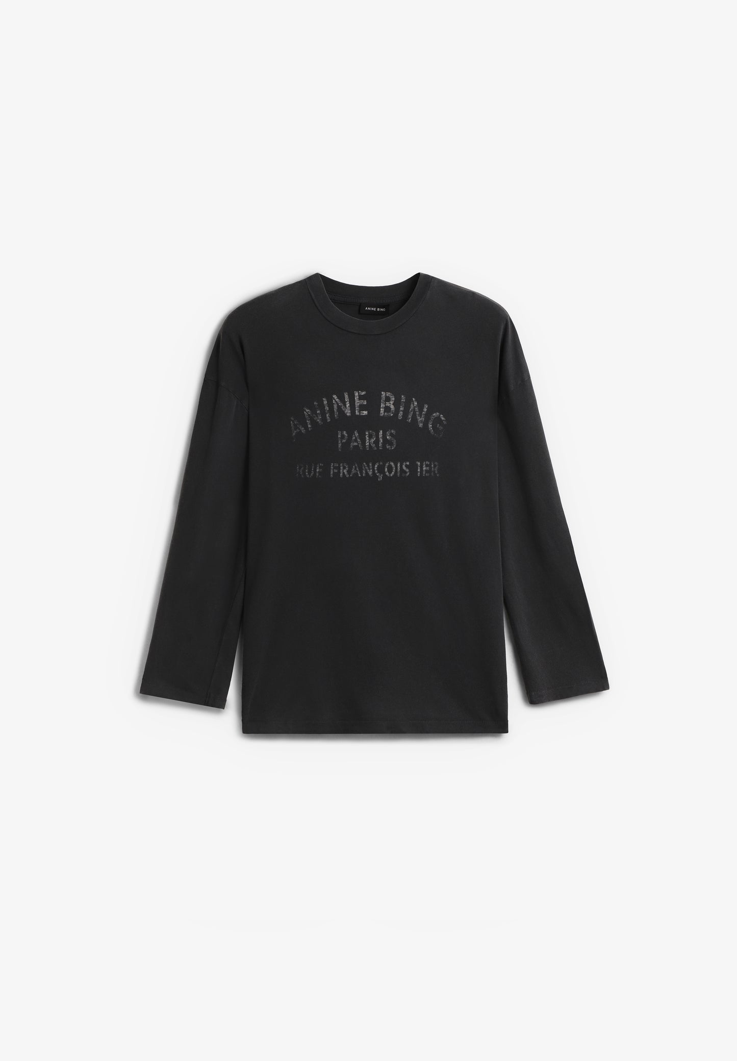 ANINE BING | IVAN LONG SLEEVE PARIS STENCIL