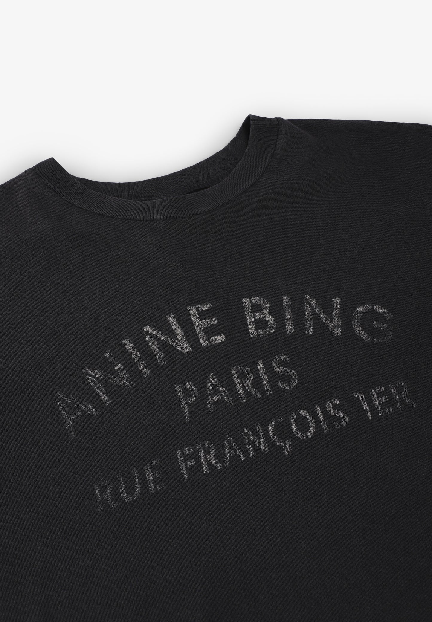 ANINE BING | IVAN LONG SLEEVE PARIS STENCIL