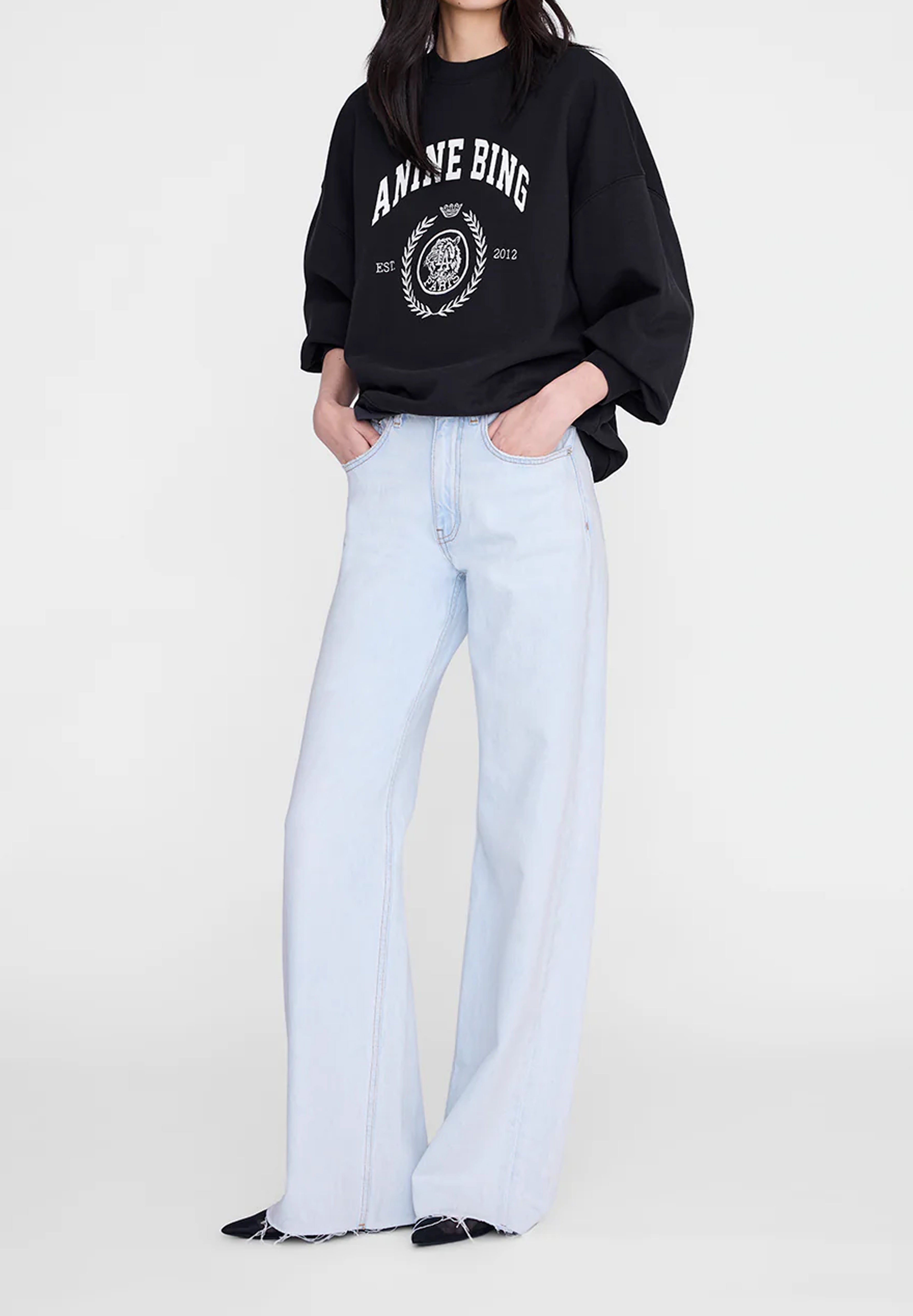 ANINE BING | SUDADERA MILES COLLEGIATE