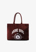 ANINE BING | LEO CANVAS TOTE COLLEGIATE