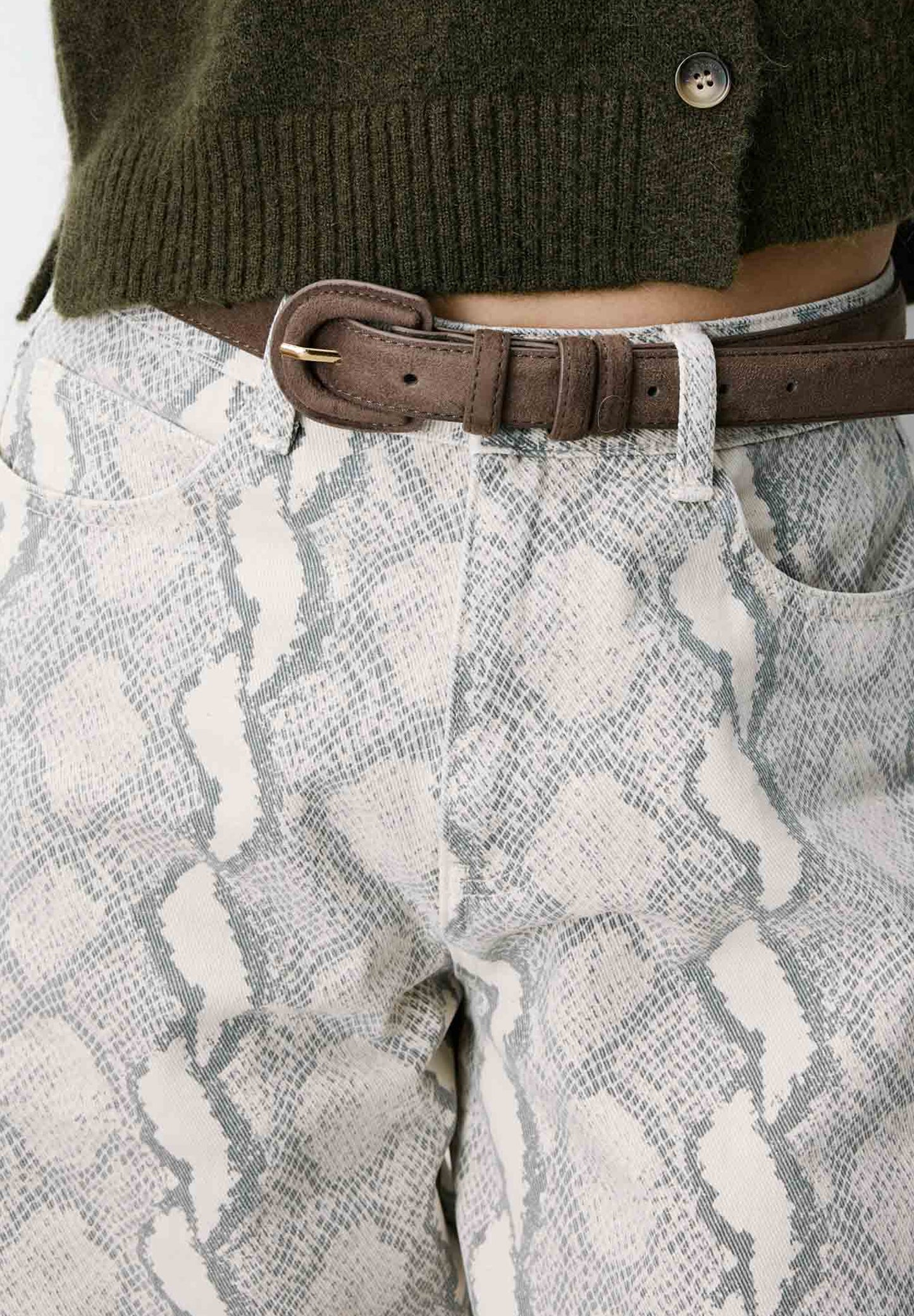GRACE & MILA | PANTALÓN DENIM SOCCA