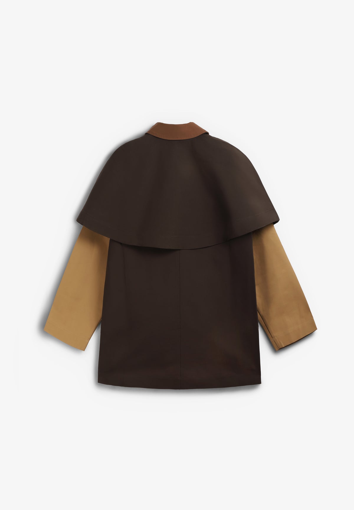 THE TINY BIG SISTER | COLORBLOCK TRENCH COAT