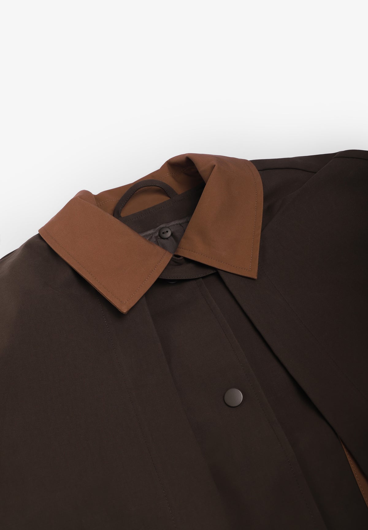 THE TINY BIG SISTER | COLORBLOCK TRENCH COAT