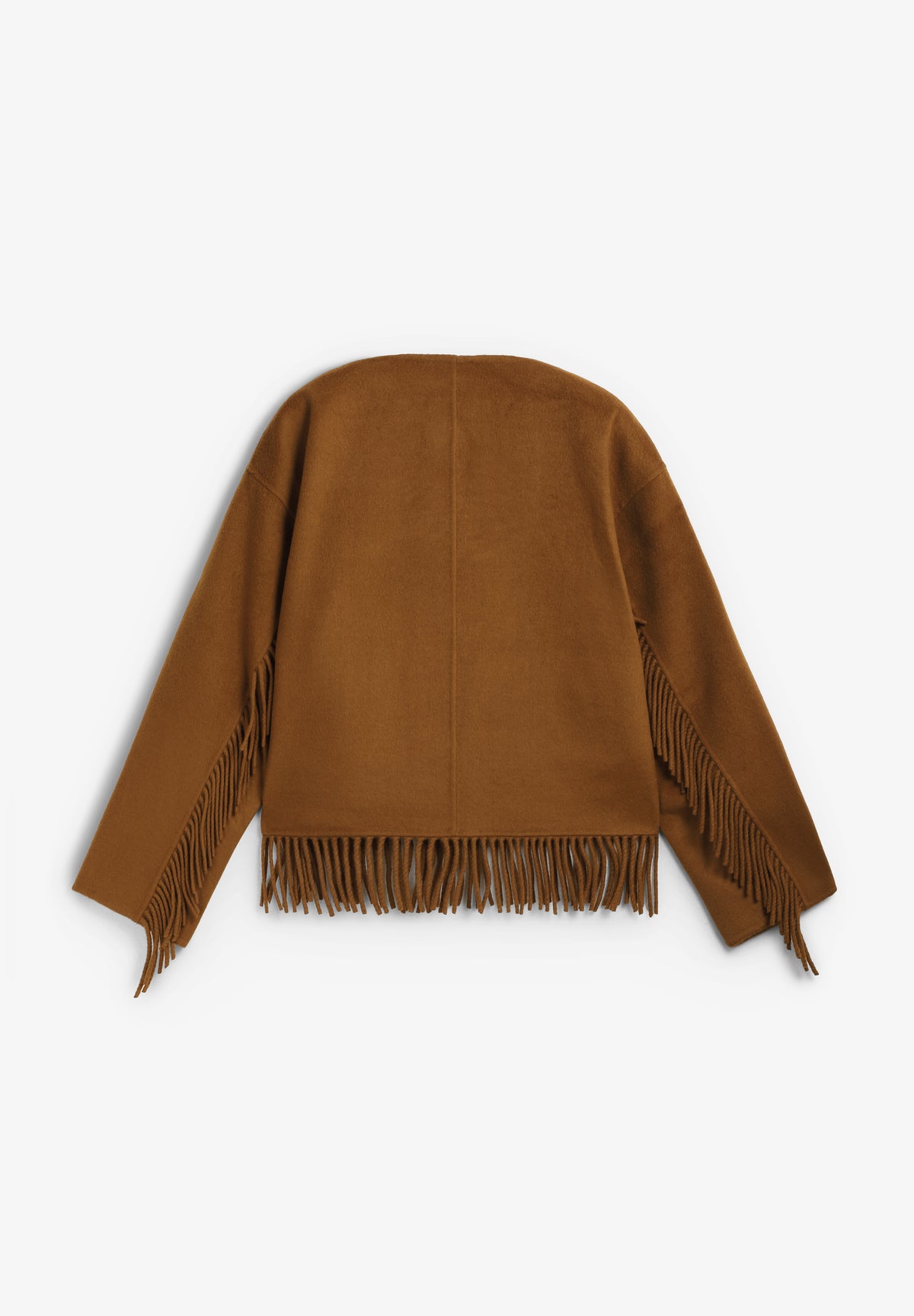 THE TINY BIG SISTER | FRILLS SHORT COAT
