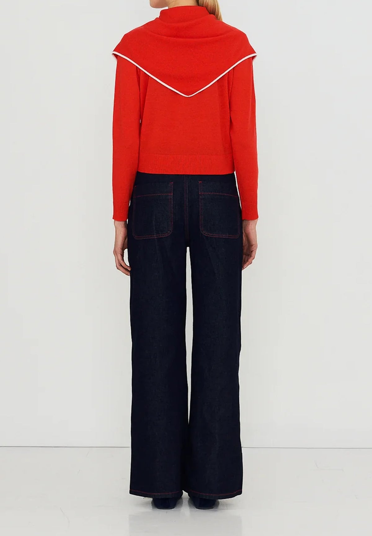 THE TINY BIG SISTER | BICOLOR JEANS