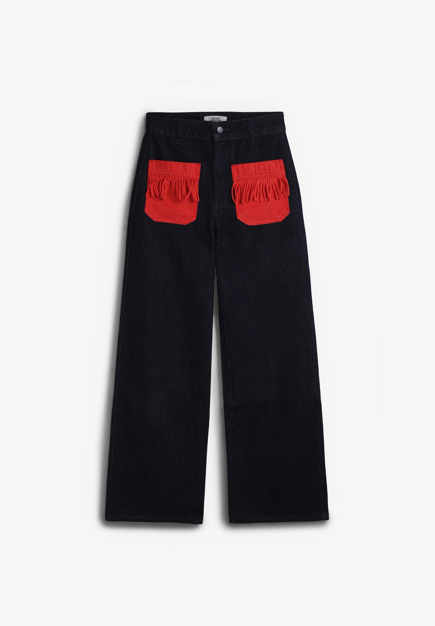 THE TINY BIG SISTER | BICOLOR JEANS