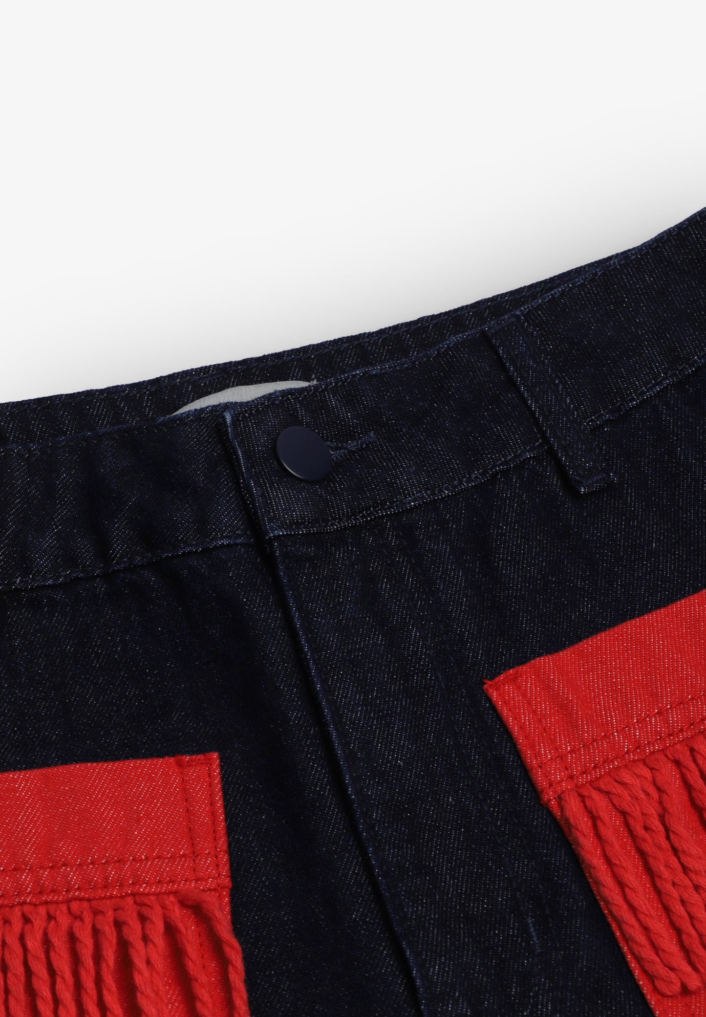 THE TINY BIG SISTER | BICOLOR JEANS